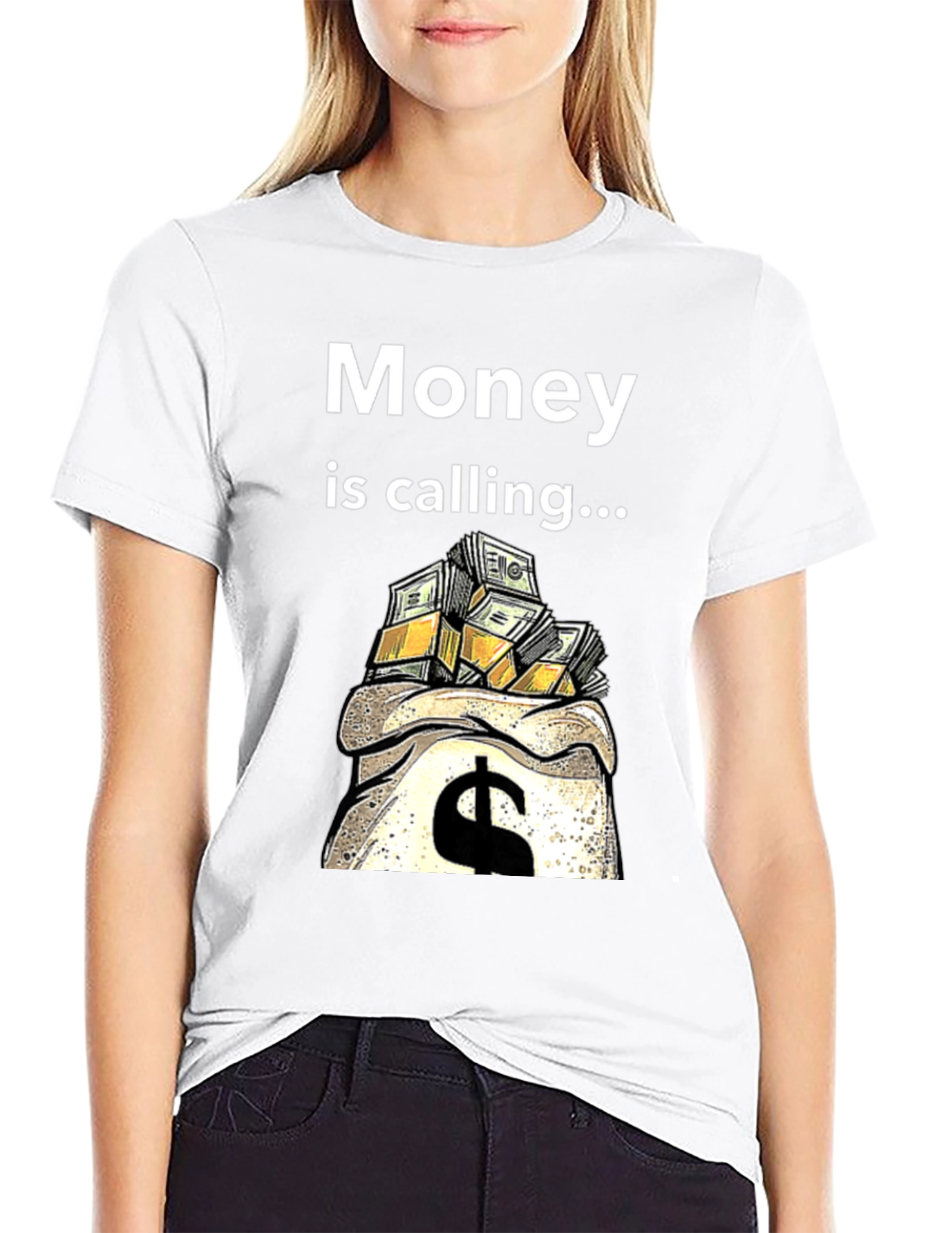 Money Calling Graphic Tee