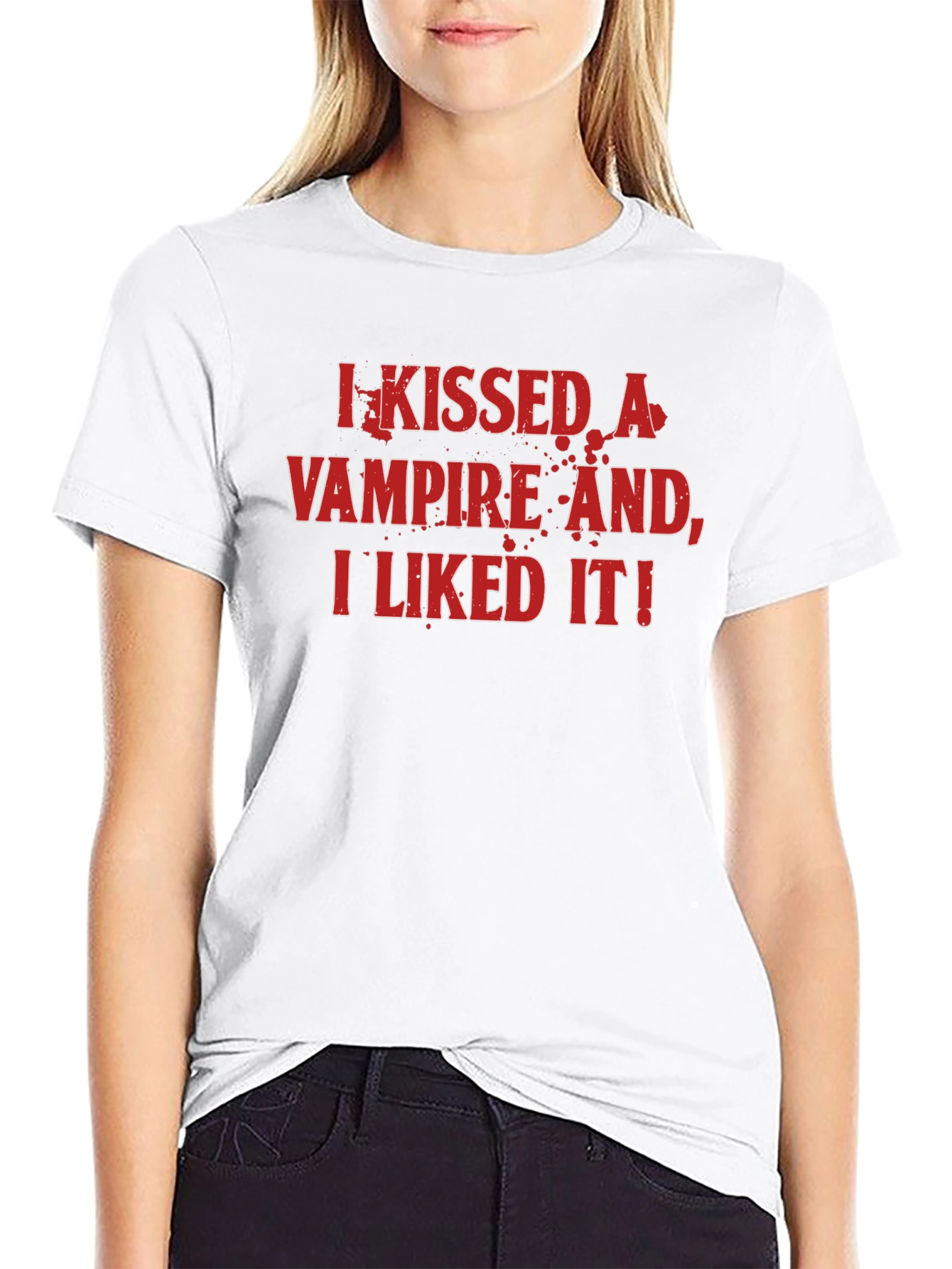 I Kissed a Vampire T-Shirt
