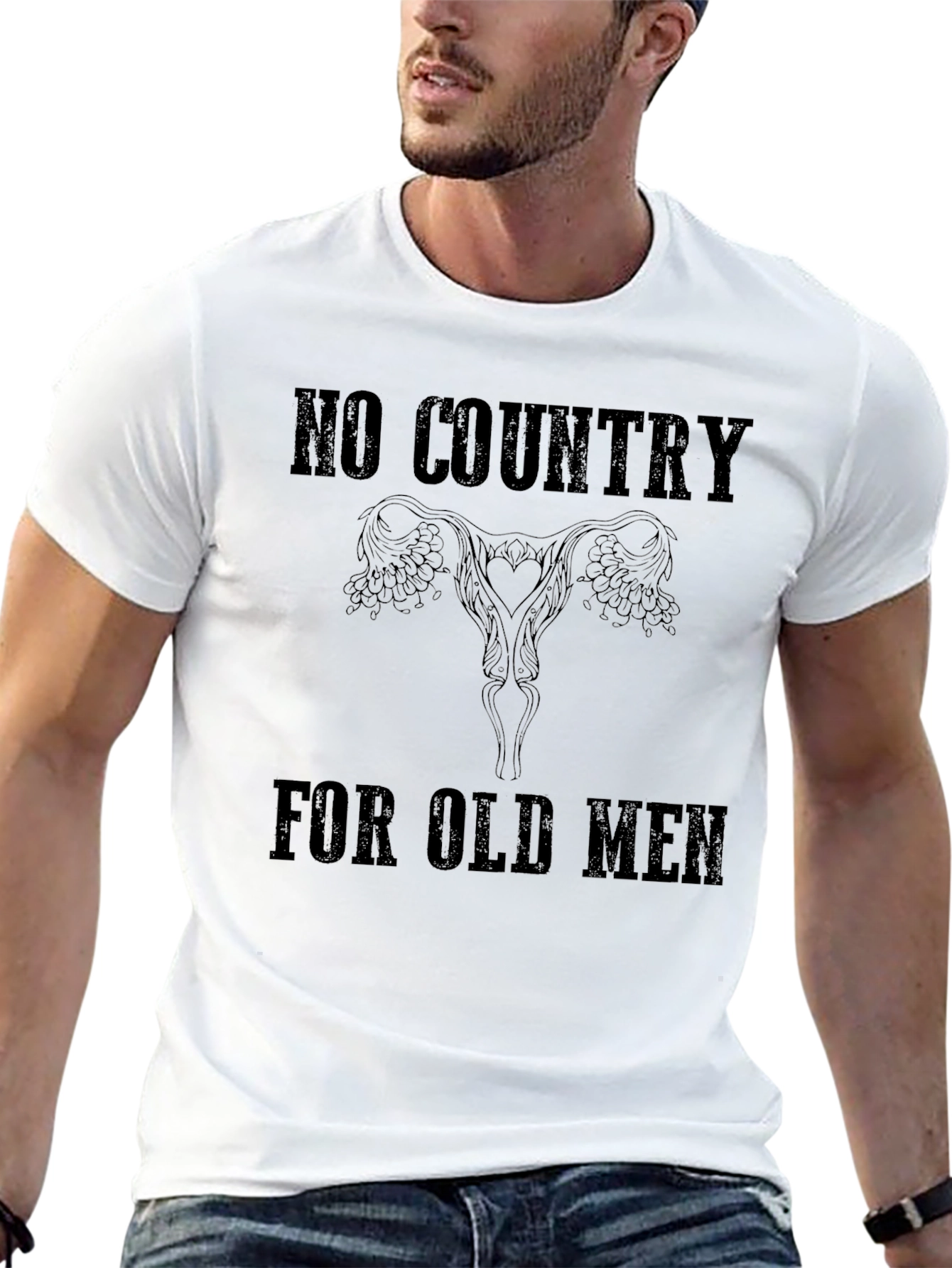 No Country Uterus Graphic Tee