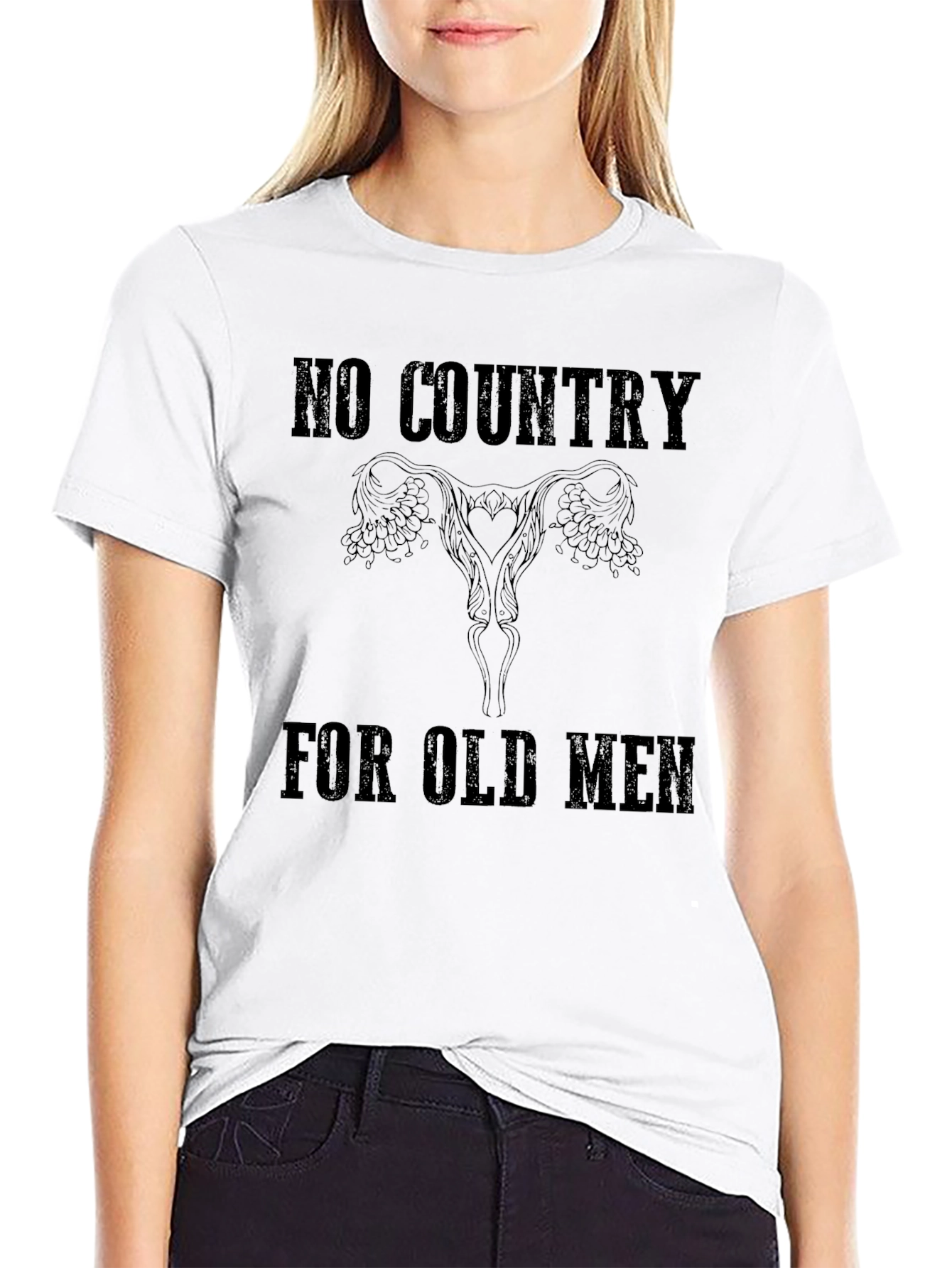 No Country Uterus Graphic Tee