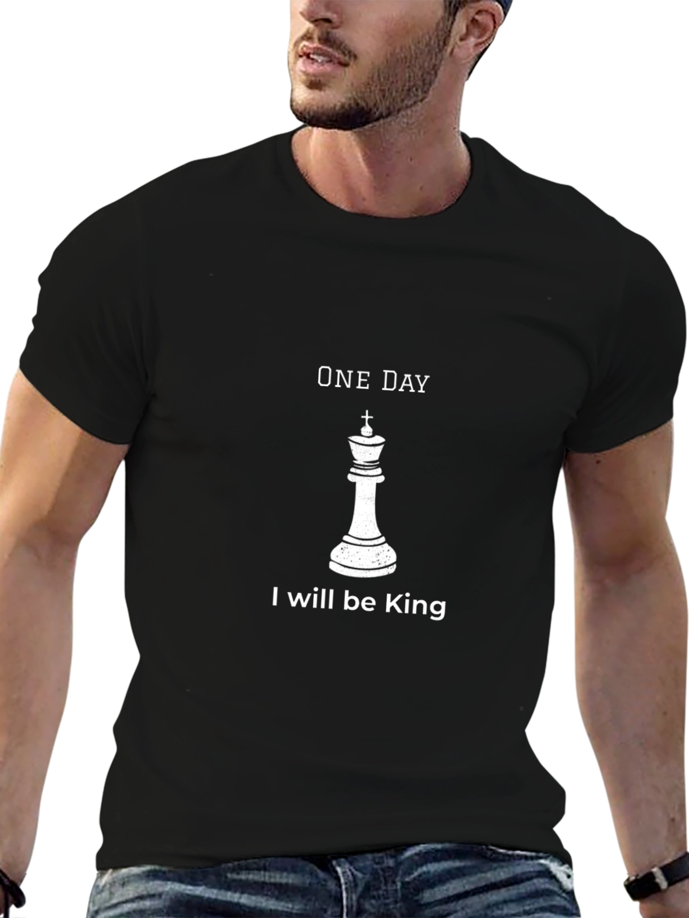 One Day I Will Be King Chess Piece T-Shirt