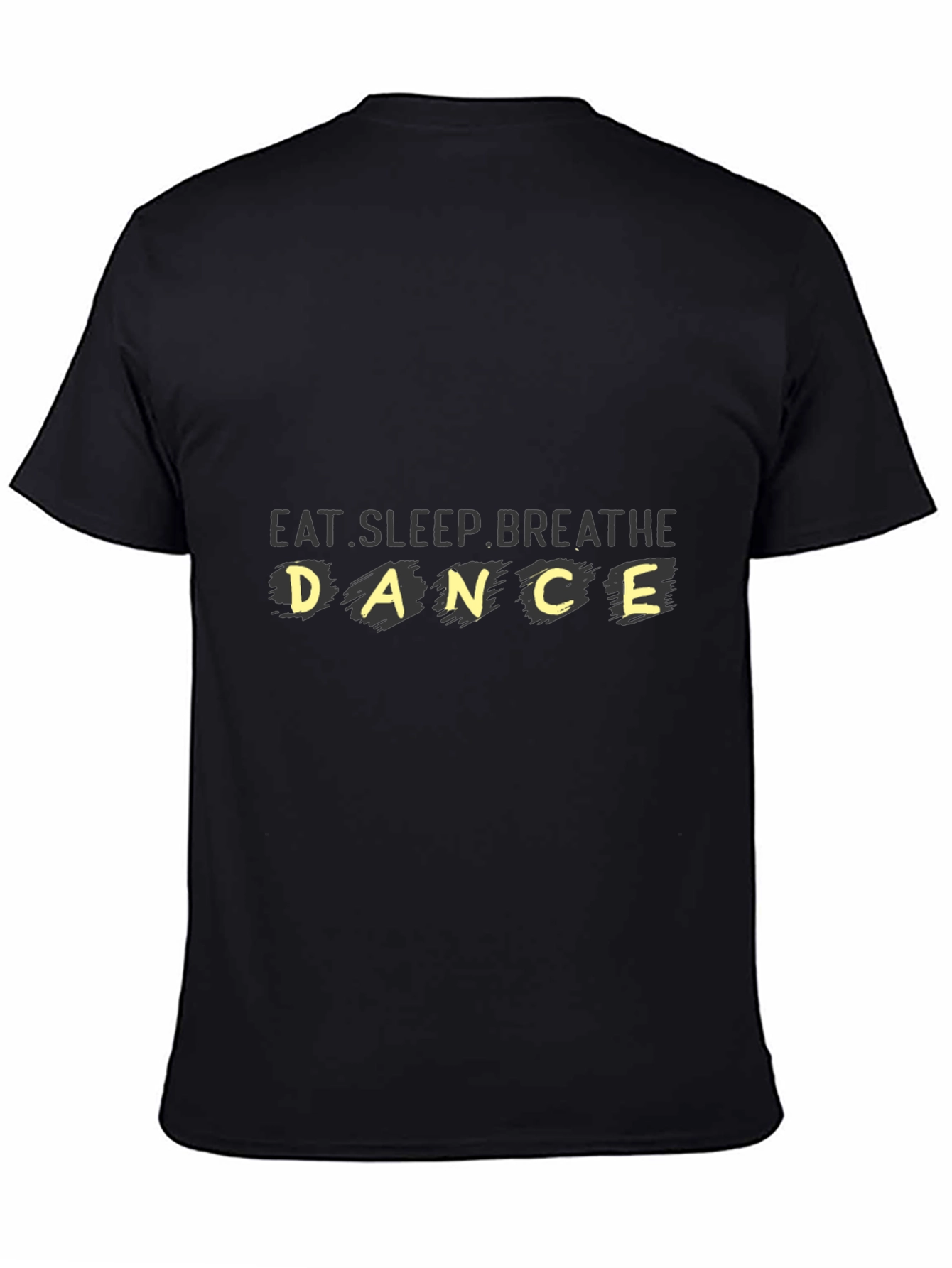 Eat Sleep Breathe Dance Black Graphic T-Shirt