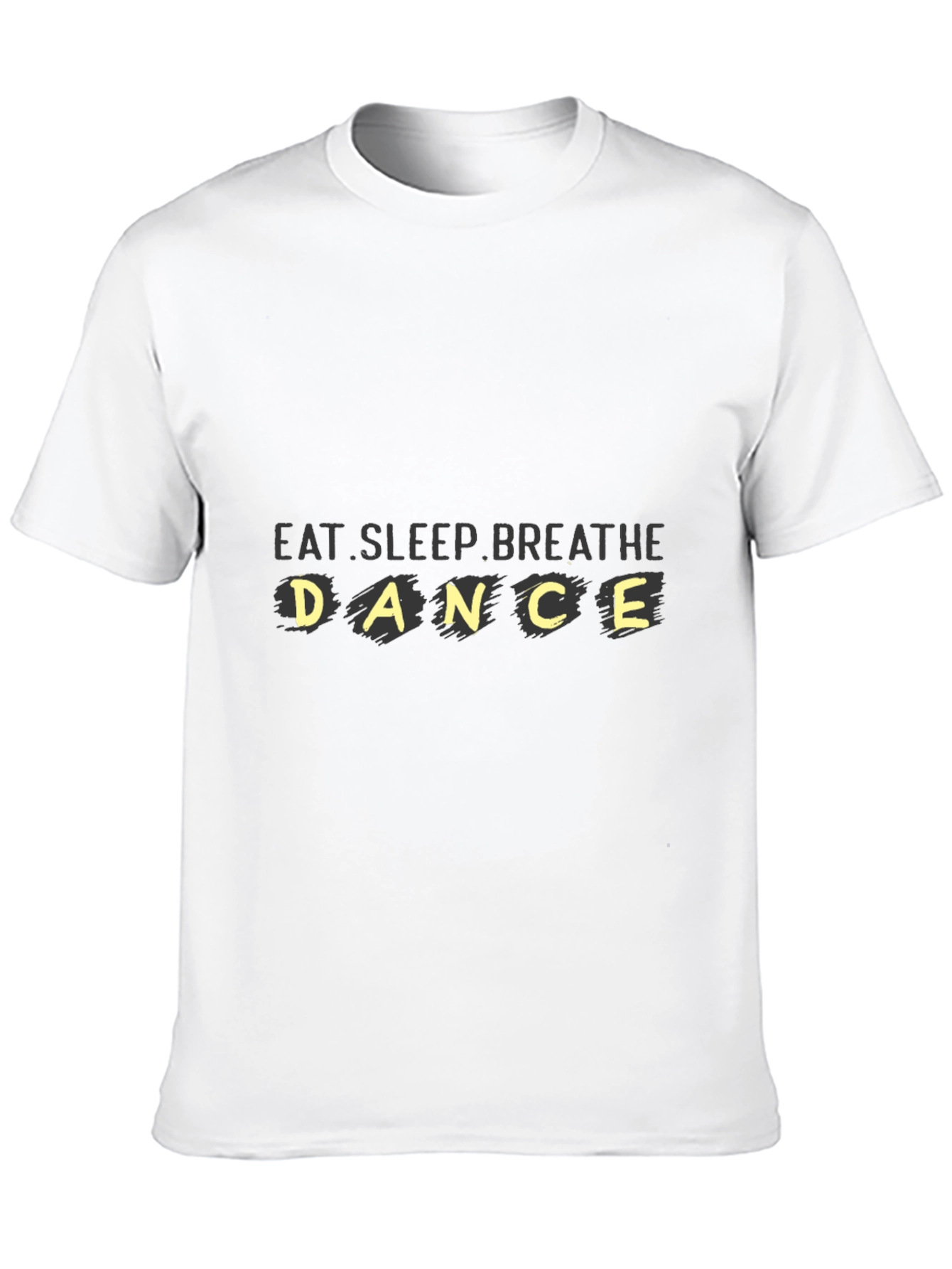 Eat Sleep Breathe Dance Black Graphic T-Shirt