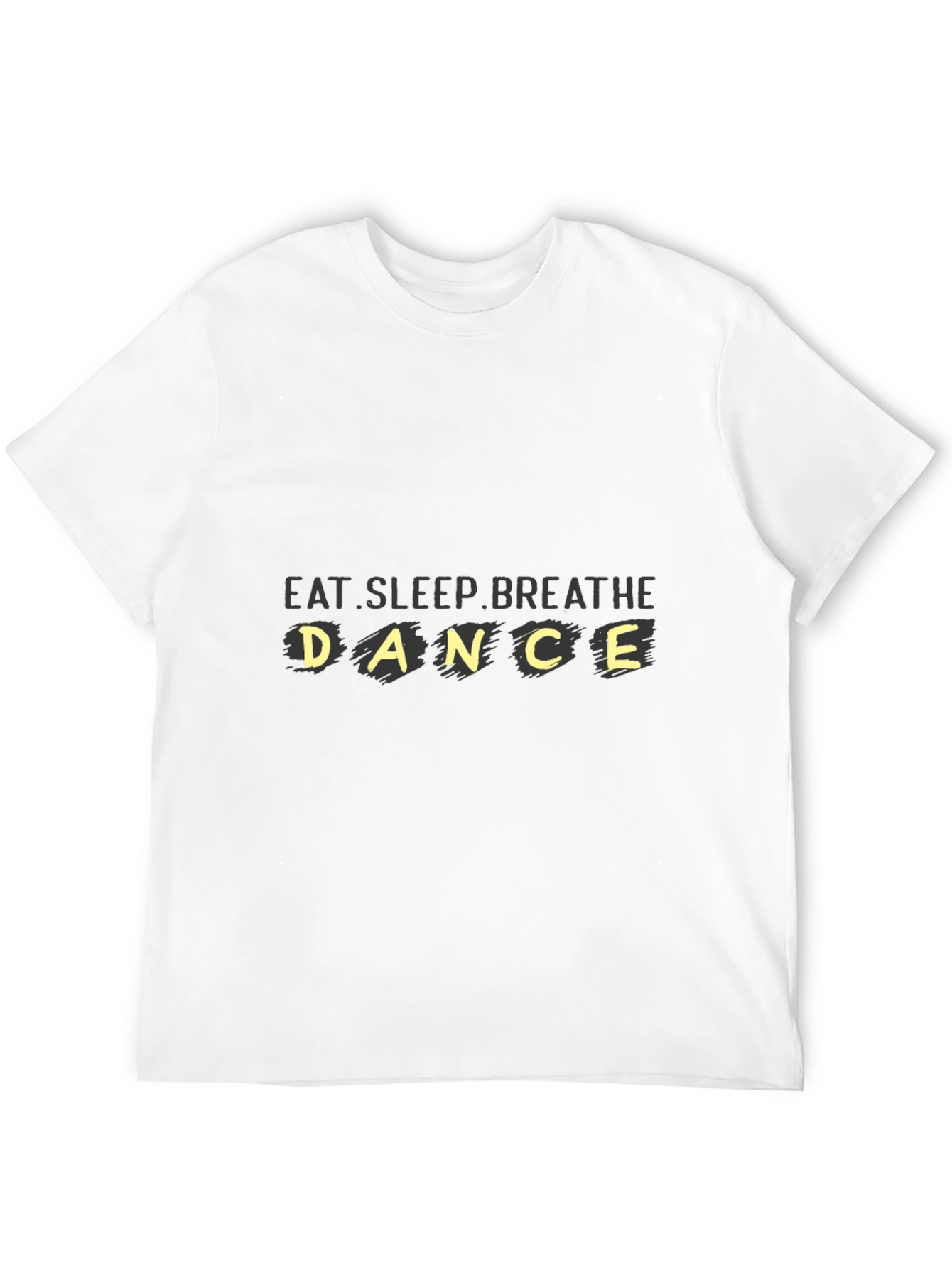 Eat Sleep Breathe Dance Black Graphic T-Shirt