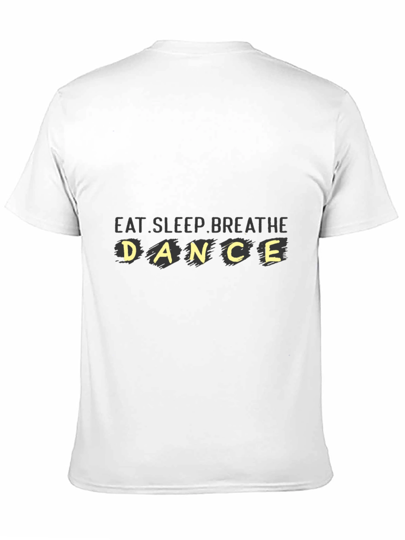 Eat Sleep Breathe Dance Black Graphic T-Shirt