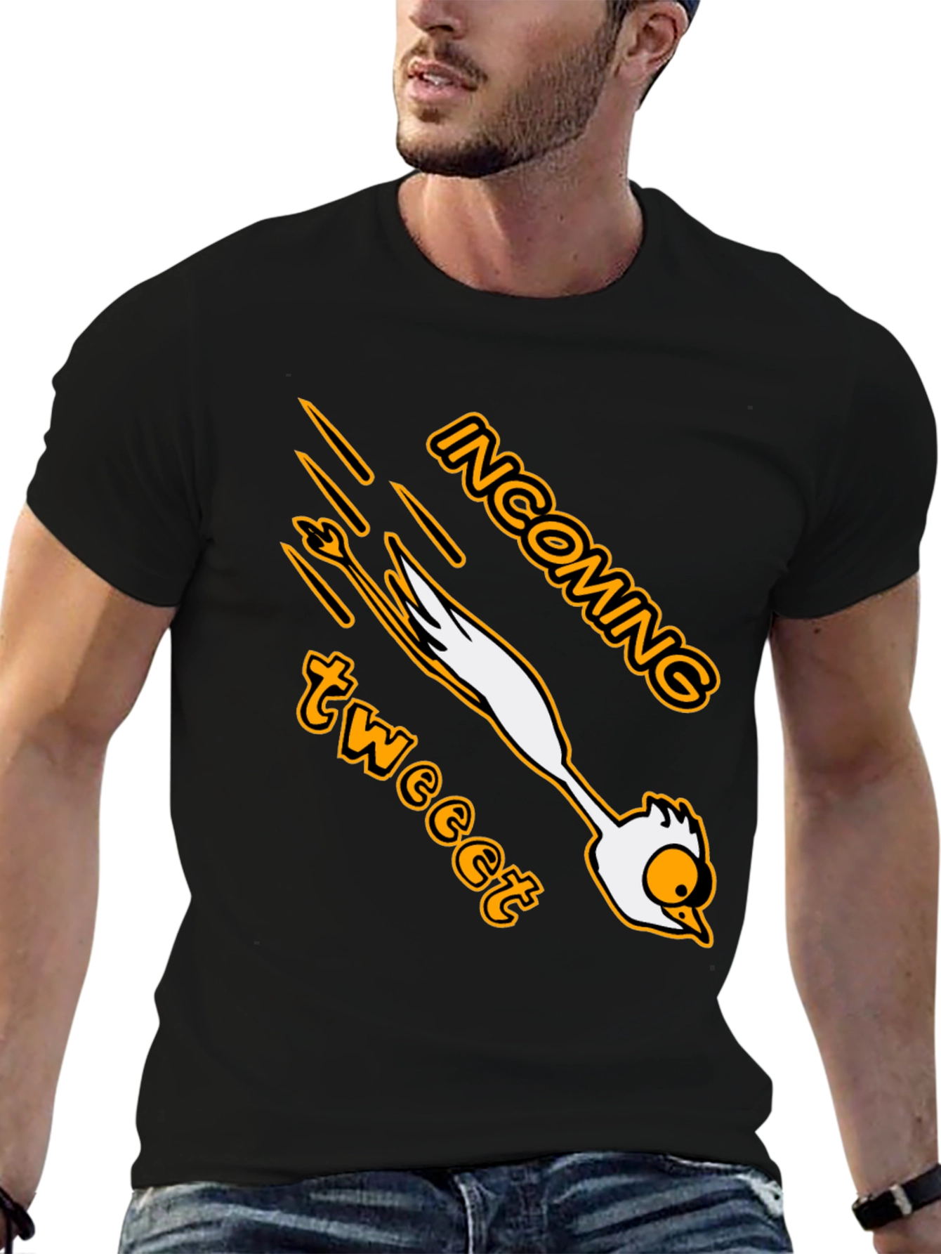 Incoming Tweet Roadrunner Graphic Tee