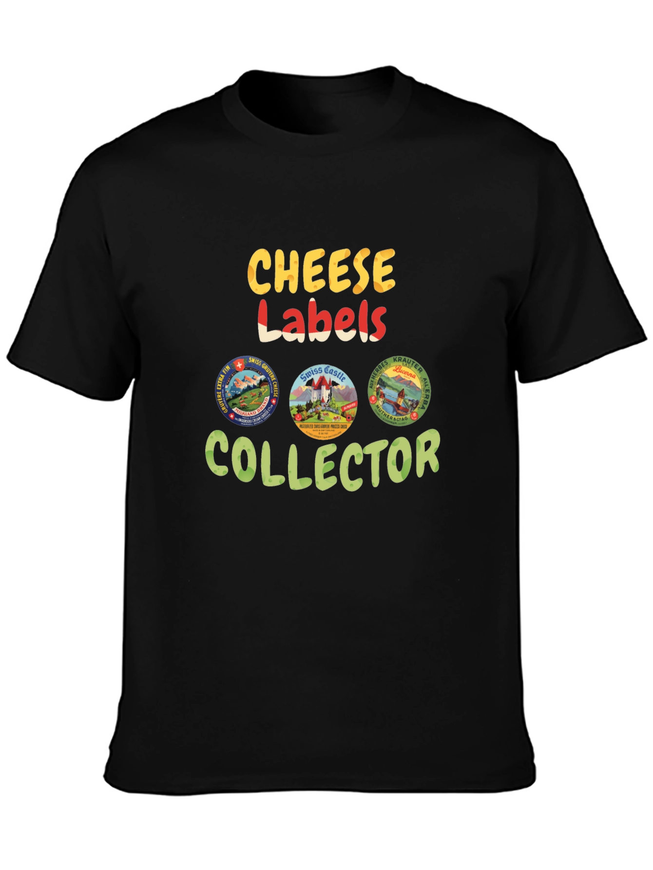 Cheese Labels Collector T-Shirt