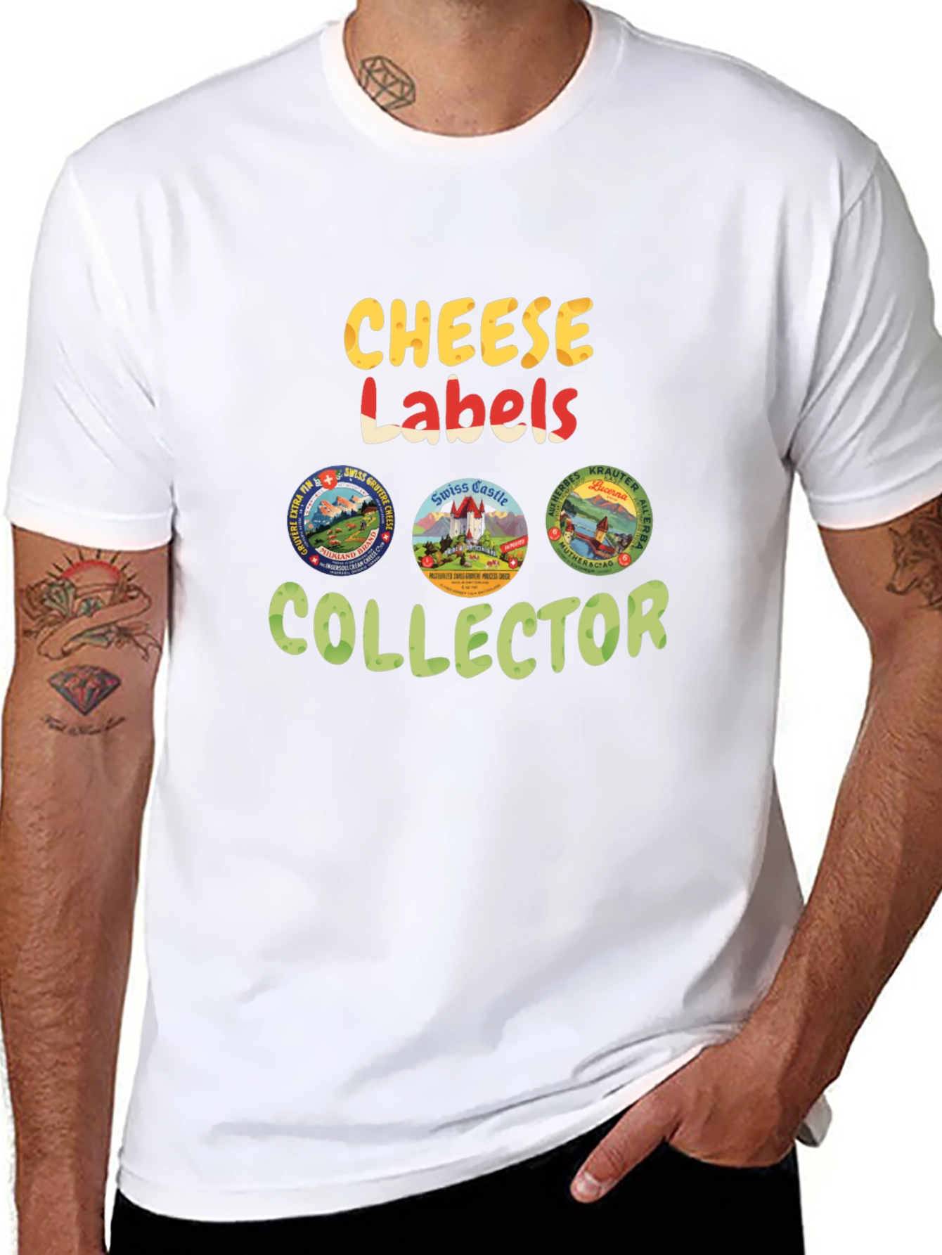 Cheese Labels Collector T-Shirt