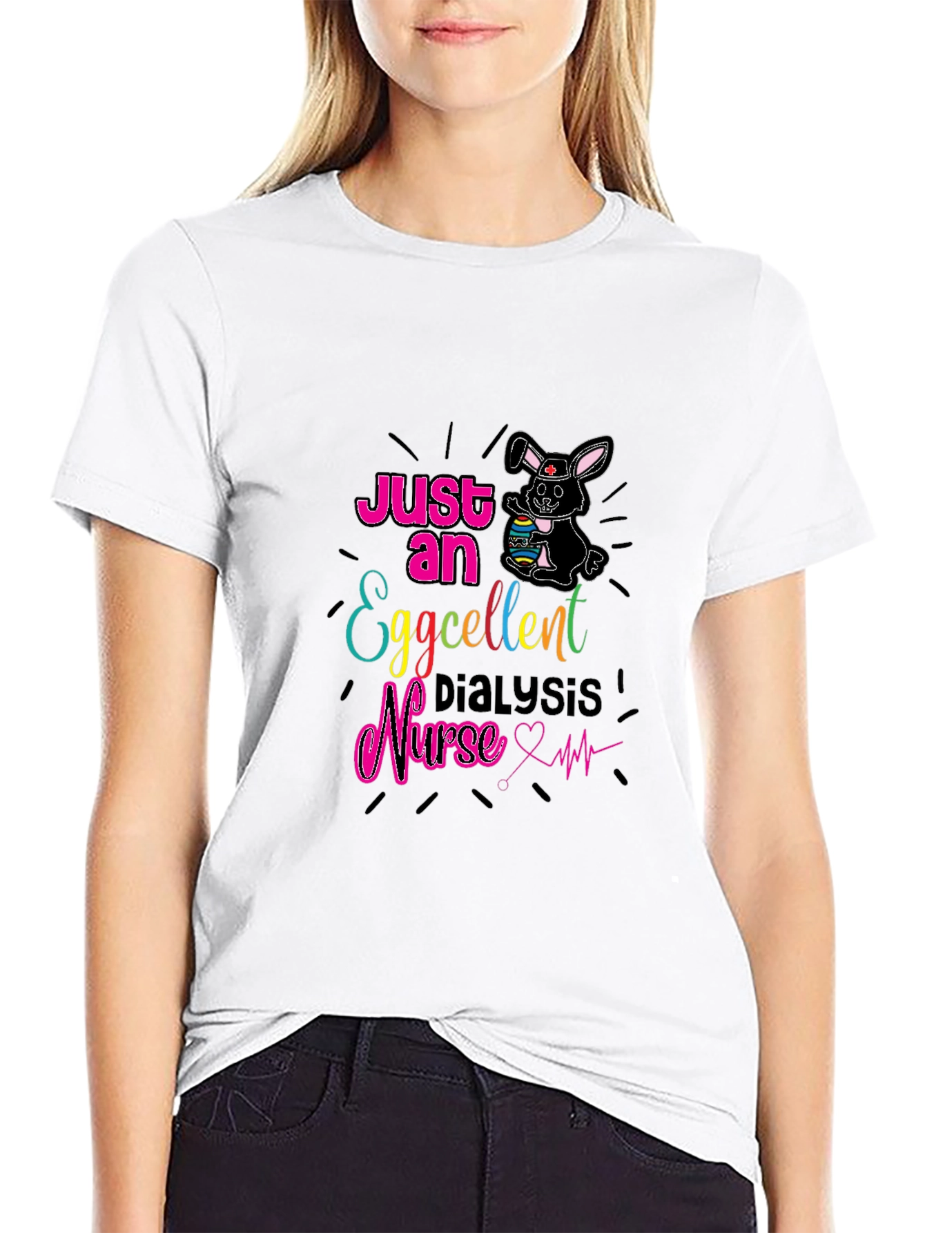 Eggcellent Dialysis Nurse Easter T-Shirt