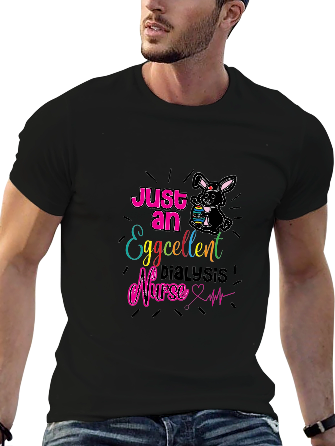 Eggcellent Dialysis Nurse Easter T-Shirt