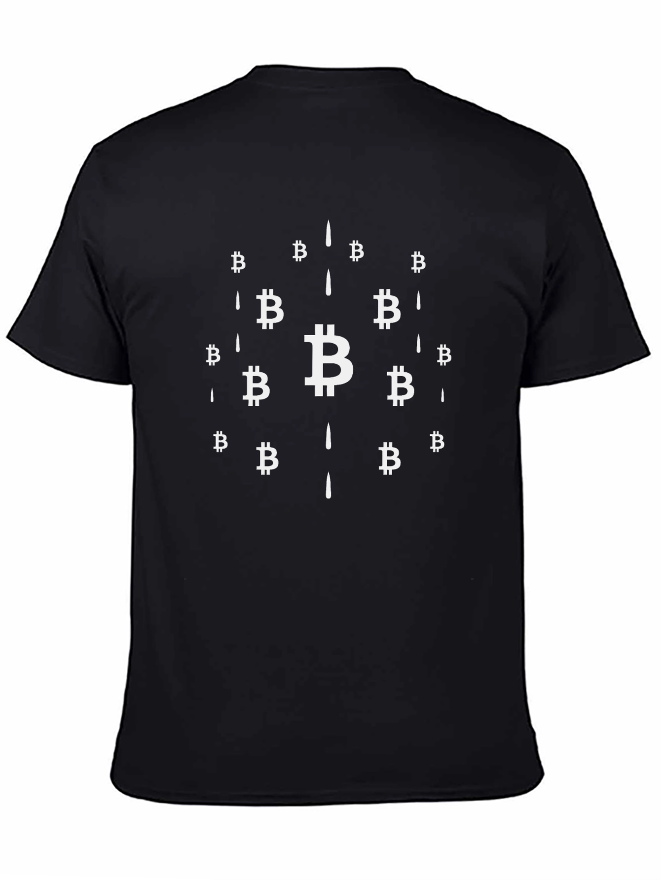 Bitcoin Rain T-Shirt Crypto Fan Apparel