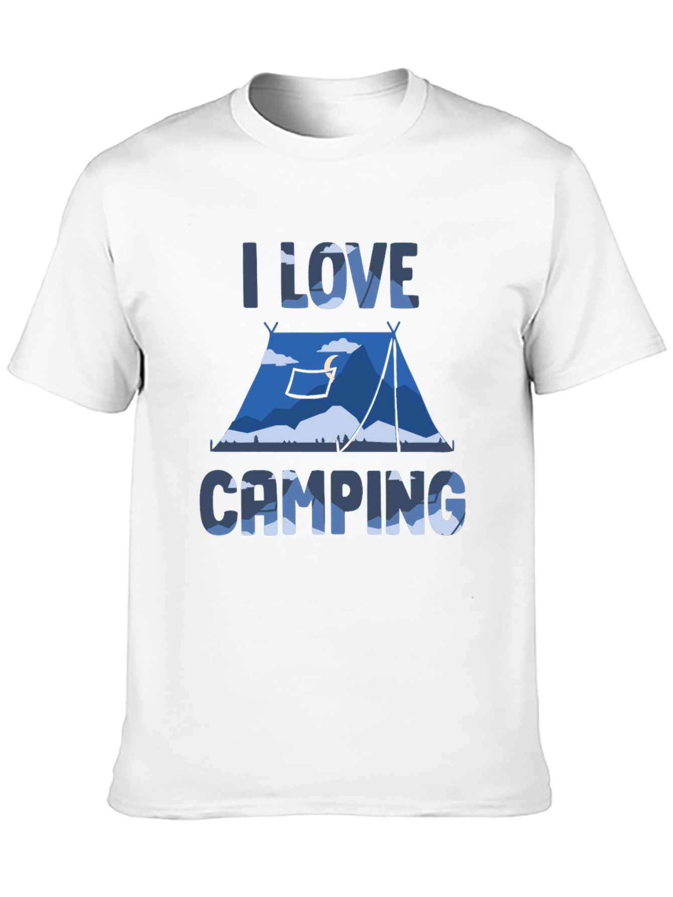 I Love Camping T-Shirt - Outdoor Adventure Apparel