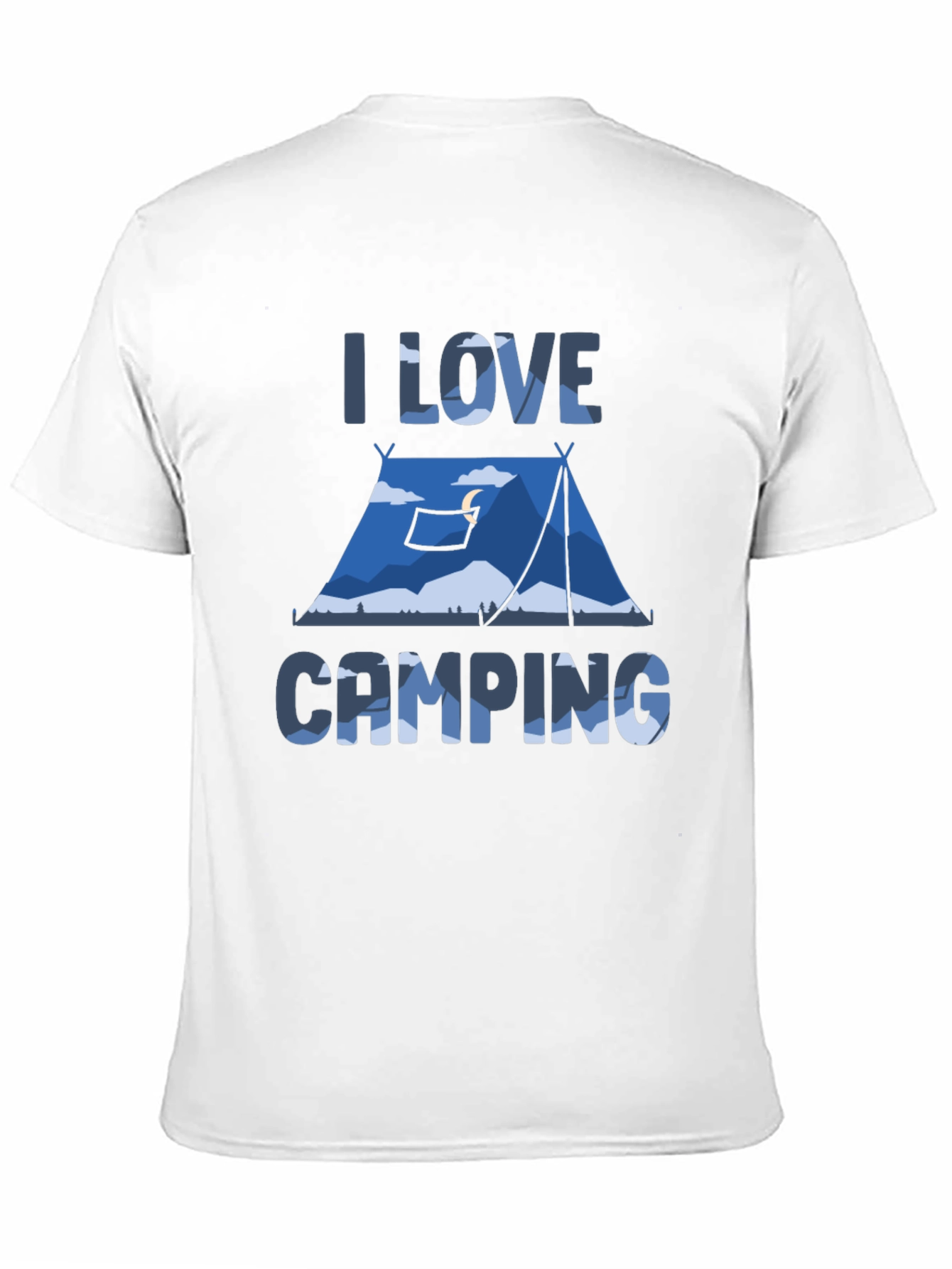 I Love Camping T-Shirt - Outdoor Adventure Apparel