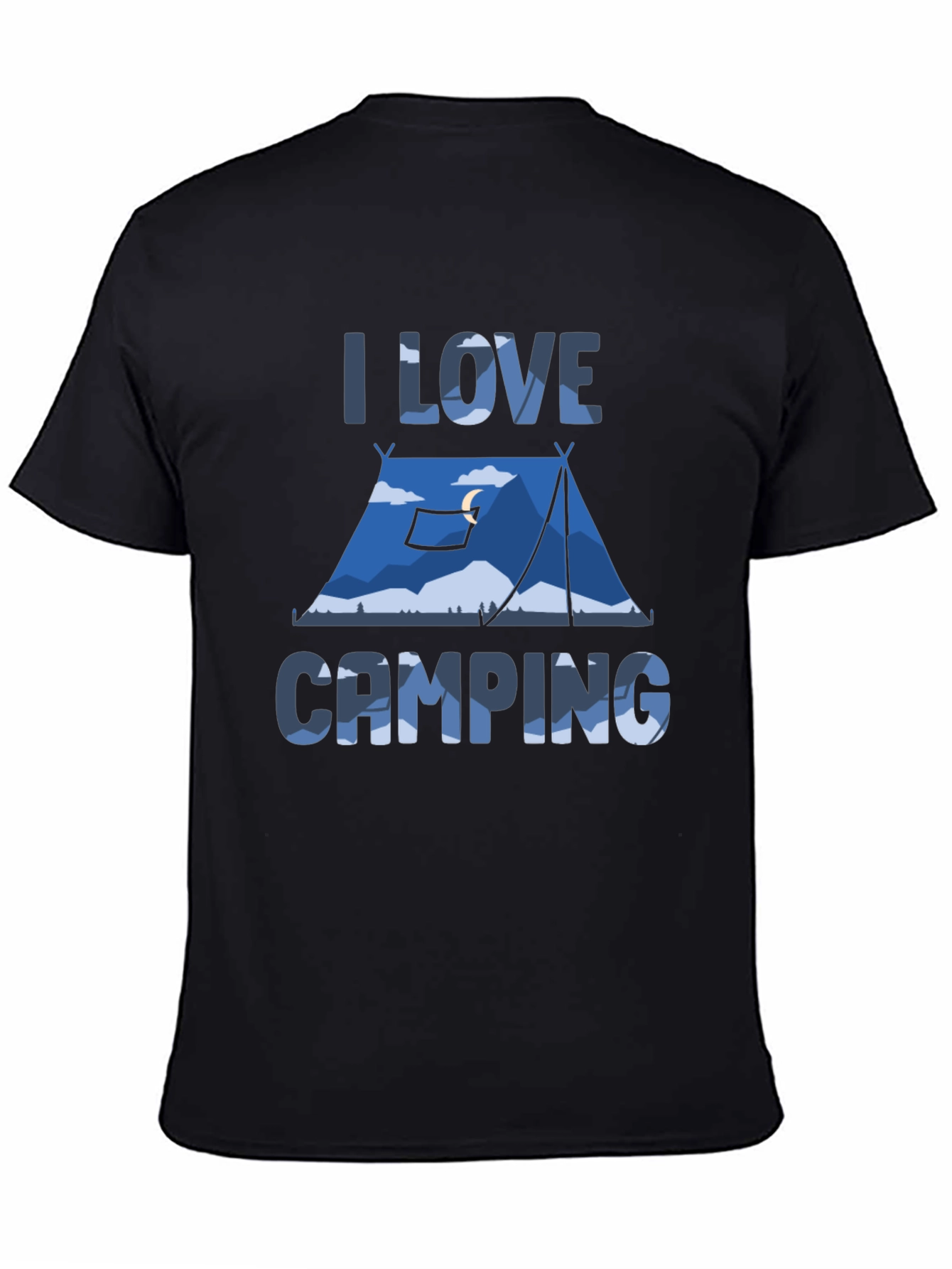 I Love Camping T-Shirt - Outdoor Adventure Apparel