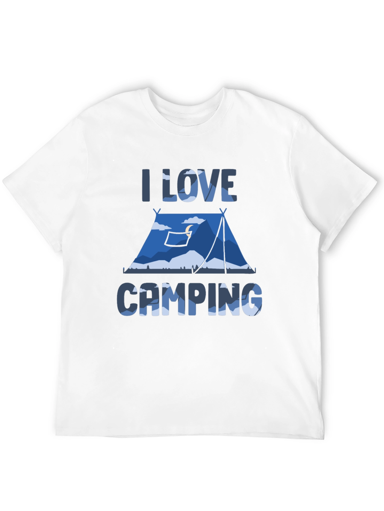 I Love Camping T-Shirt - Outdoor Adventure Apparel