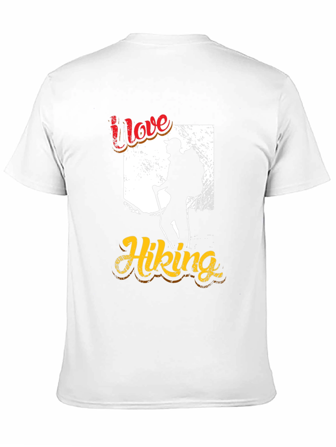 I Love Hiking Graphic T-Shirt
