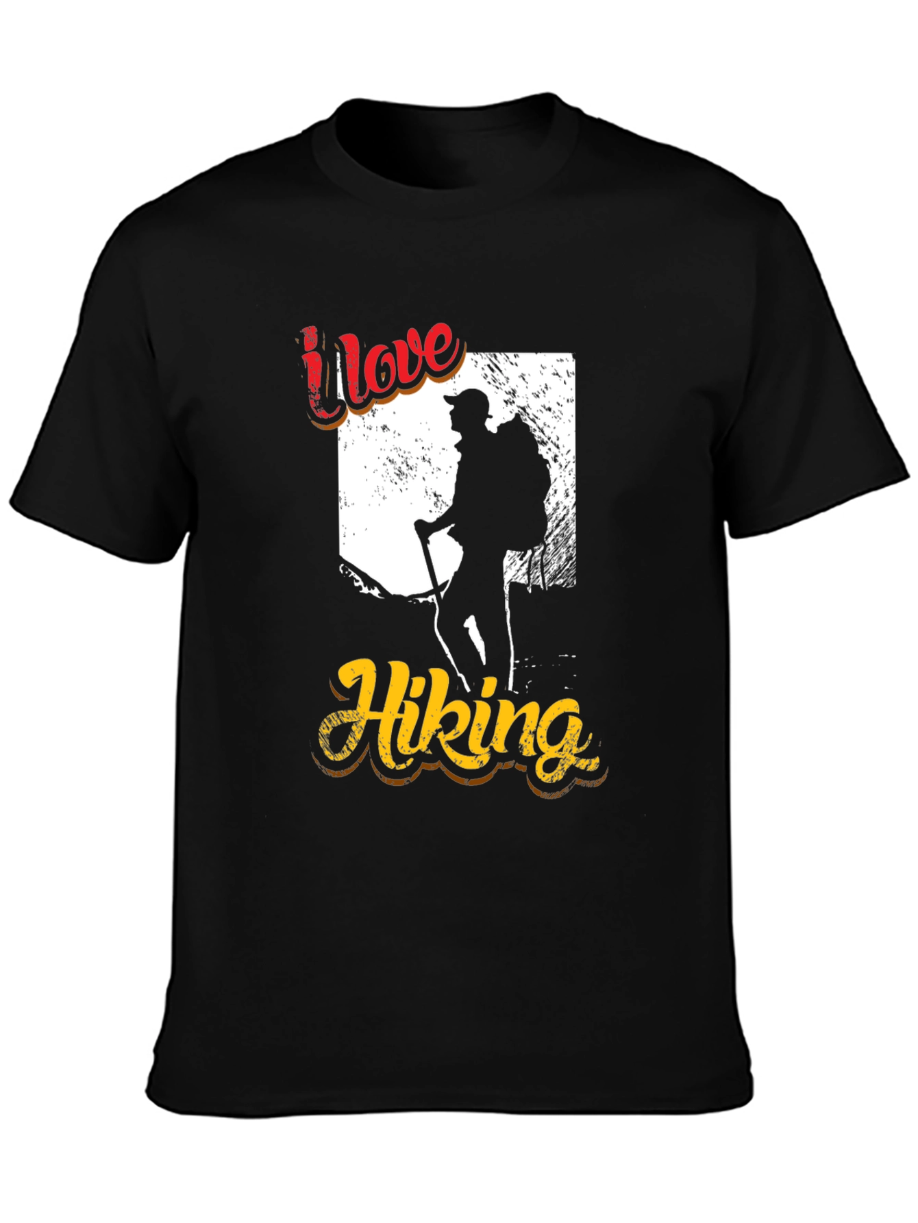 I Love Hiking Graphic T-Shirt