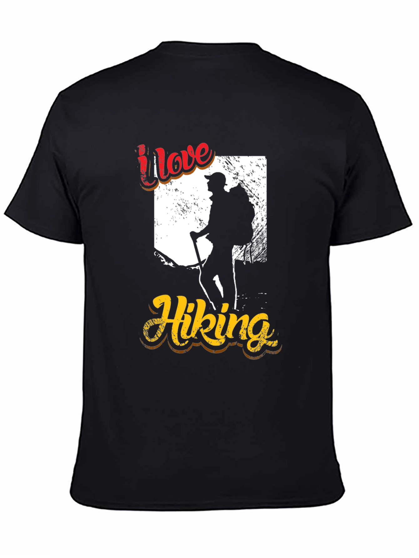 I Love Hiking Graphic T-Shirt