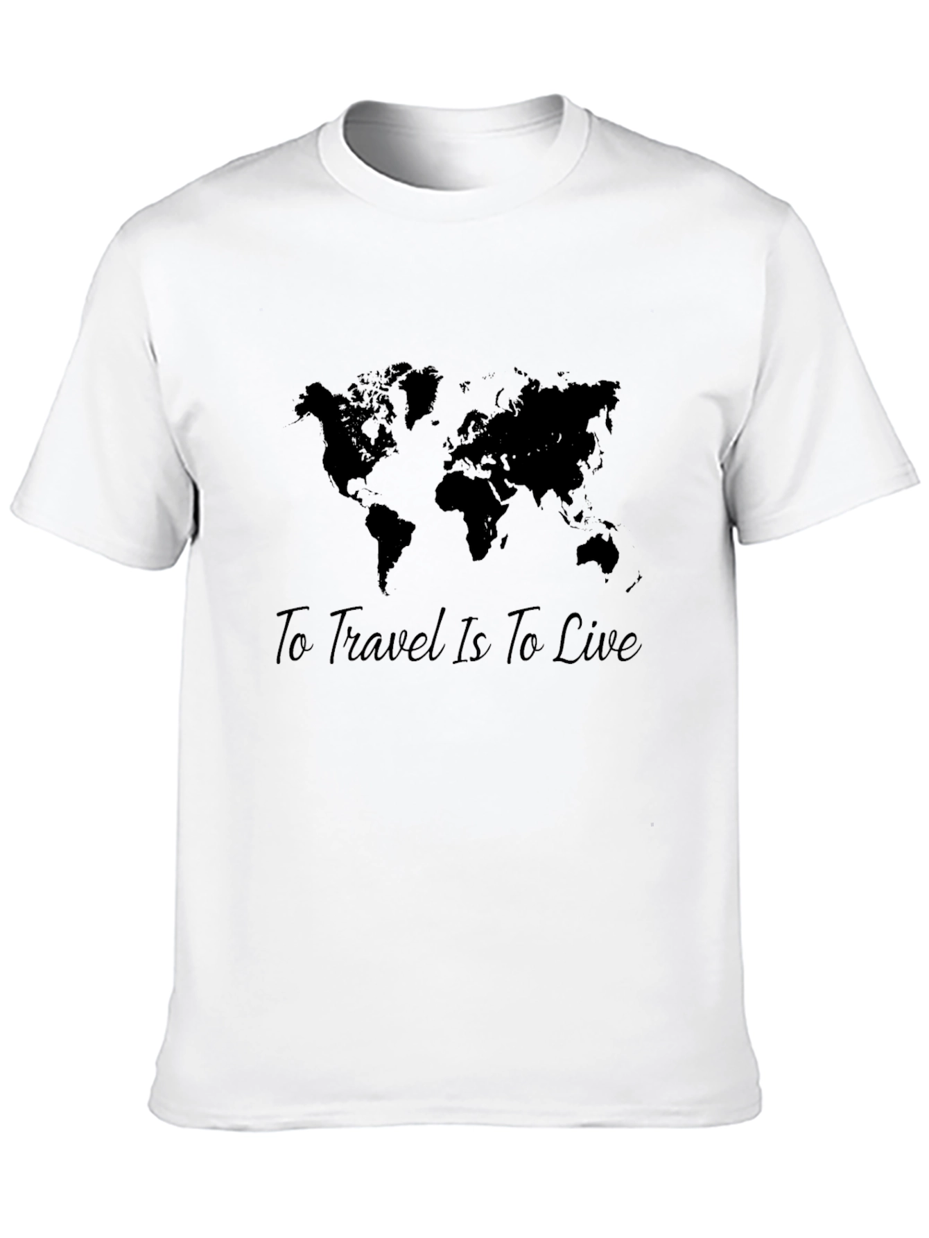 World Map Travel T-Shirt
