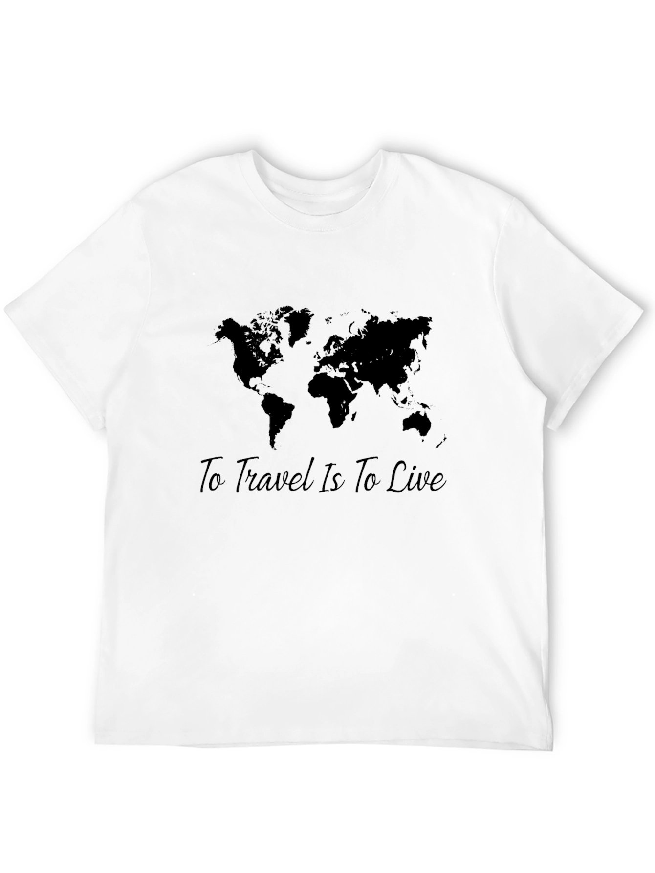 World Map Travel T-Shirt