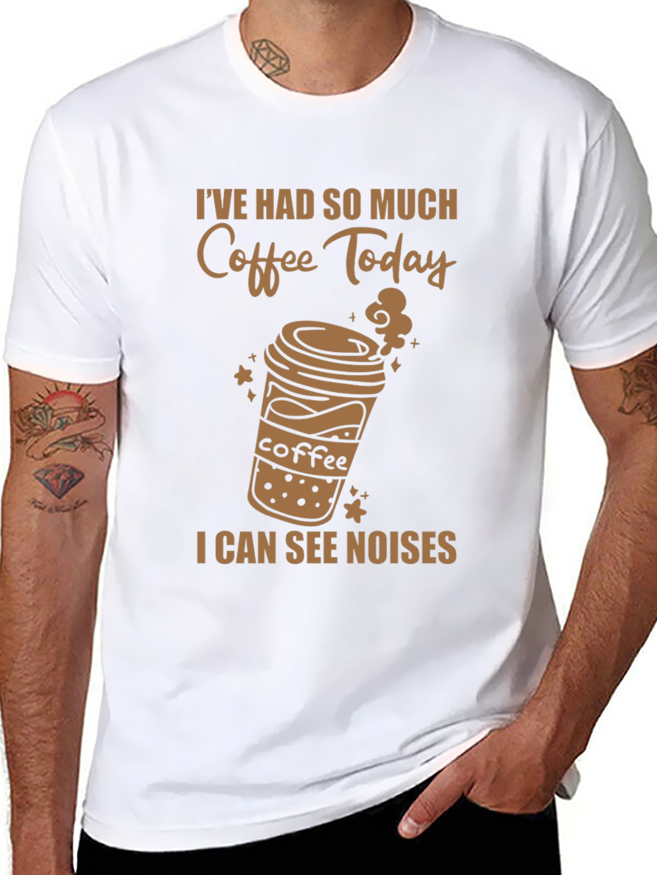 Coffee Lover Tee - I See Noises