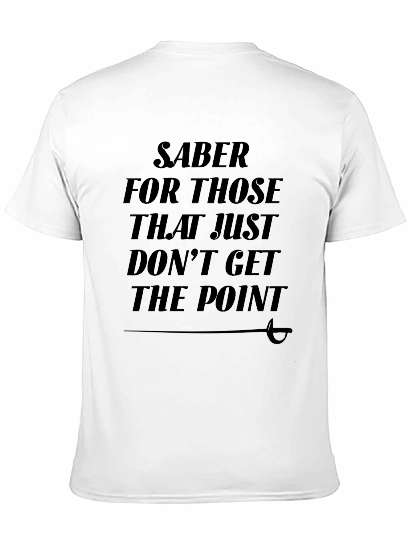 Saber The Point Graphic T-Shirt
