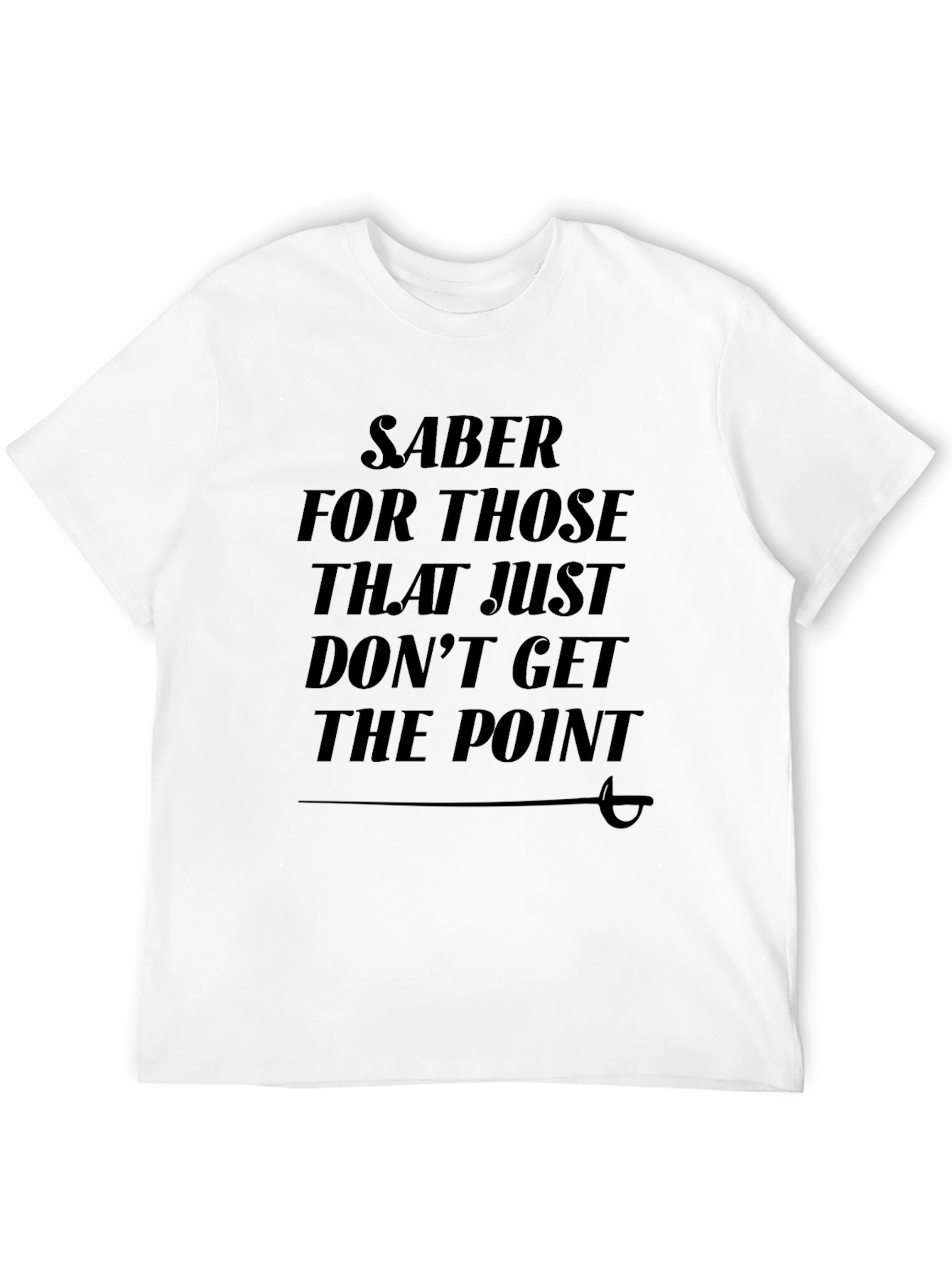 Saber The Point Graphic T-Shirt