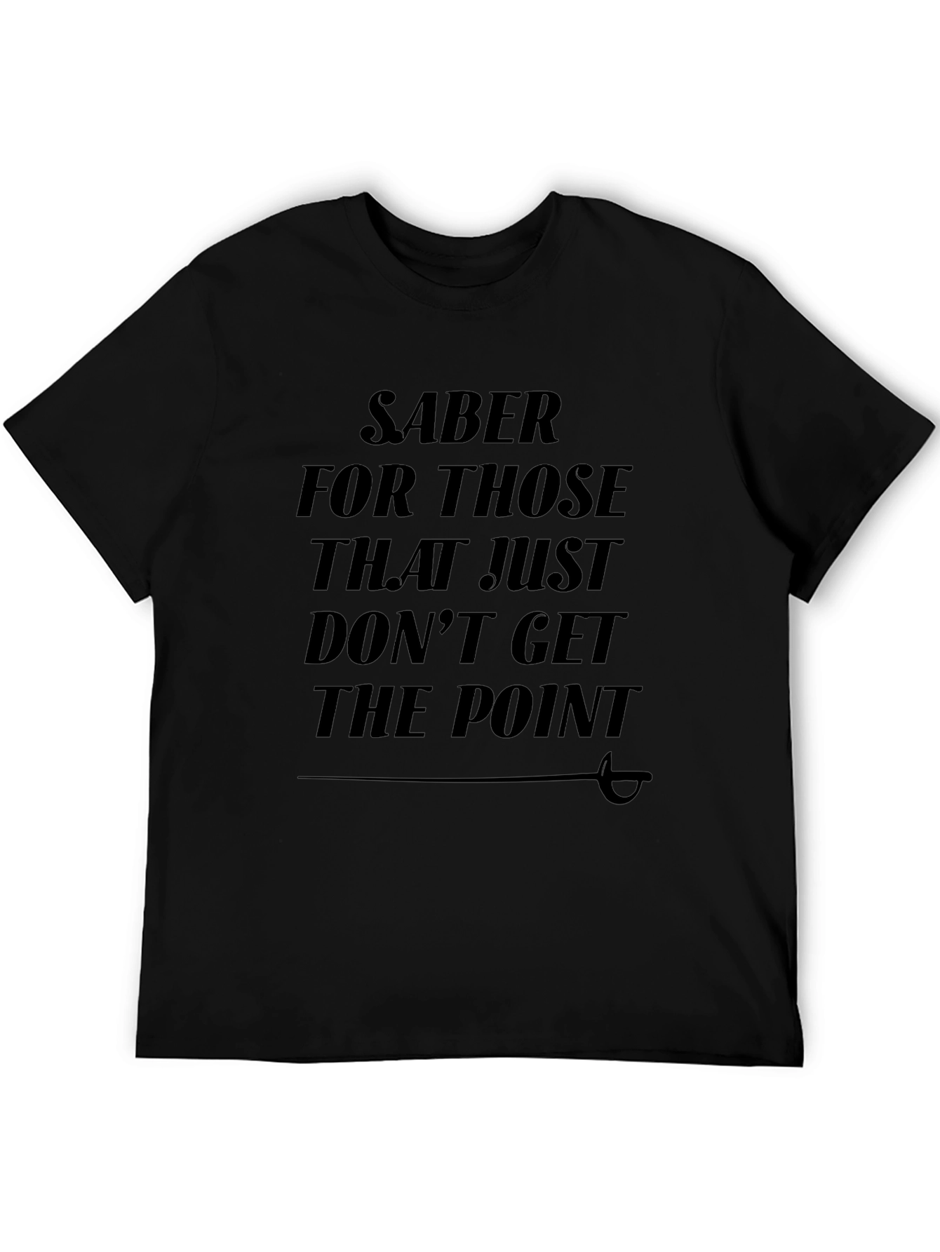 Saber The Point Graphic T-Shirt