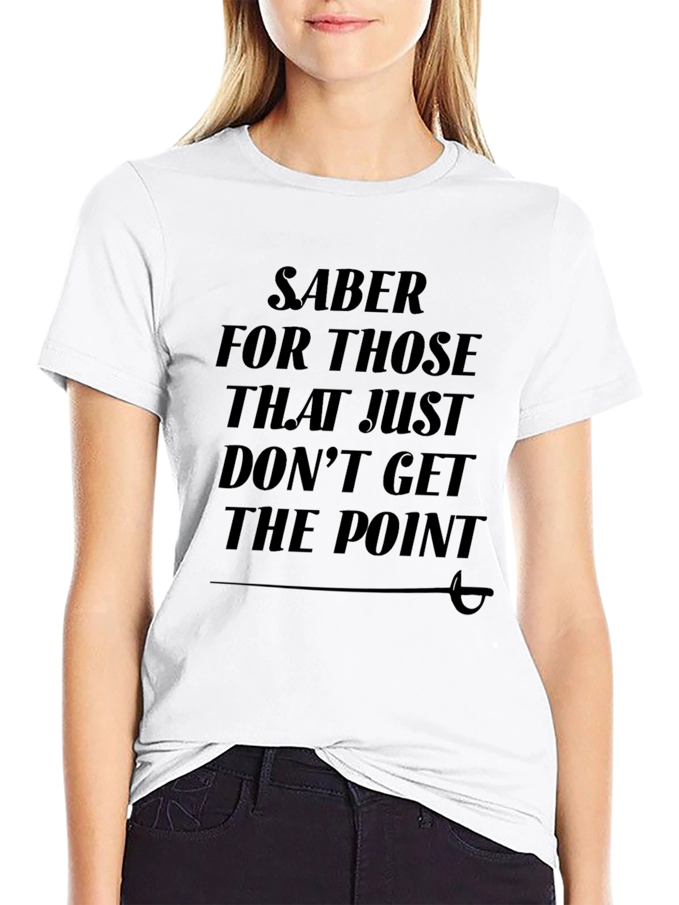 Saber The Point Graphic T-Shirt