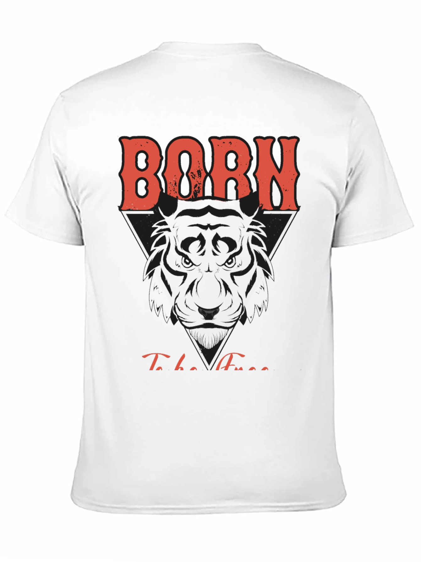 Born To Be Free Graphic Print Tee