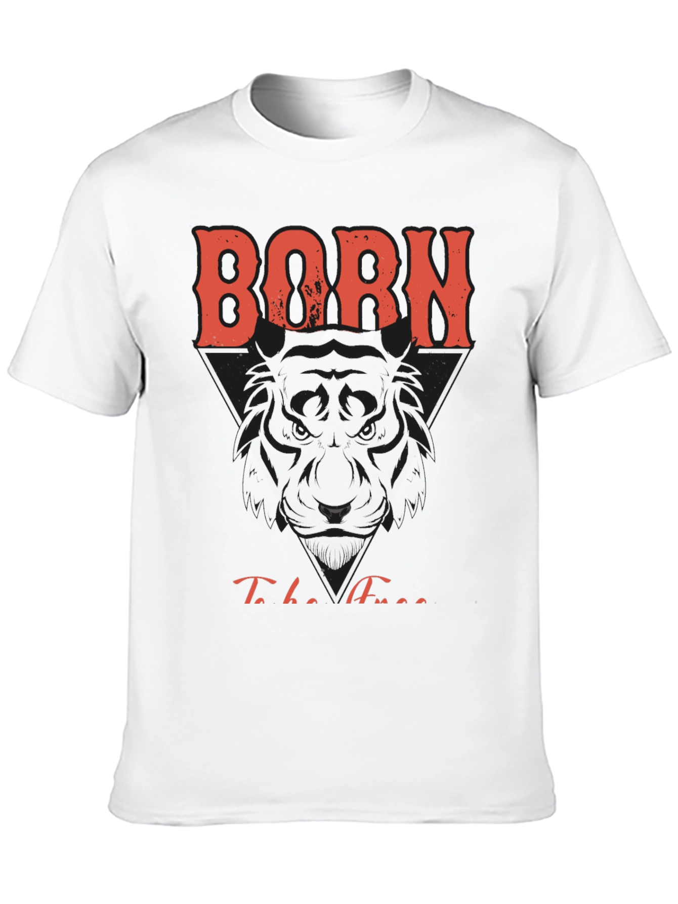 Born To Be Free Graphic Print Tee