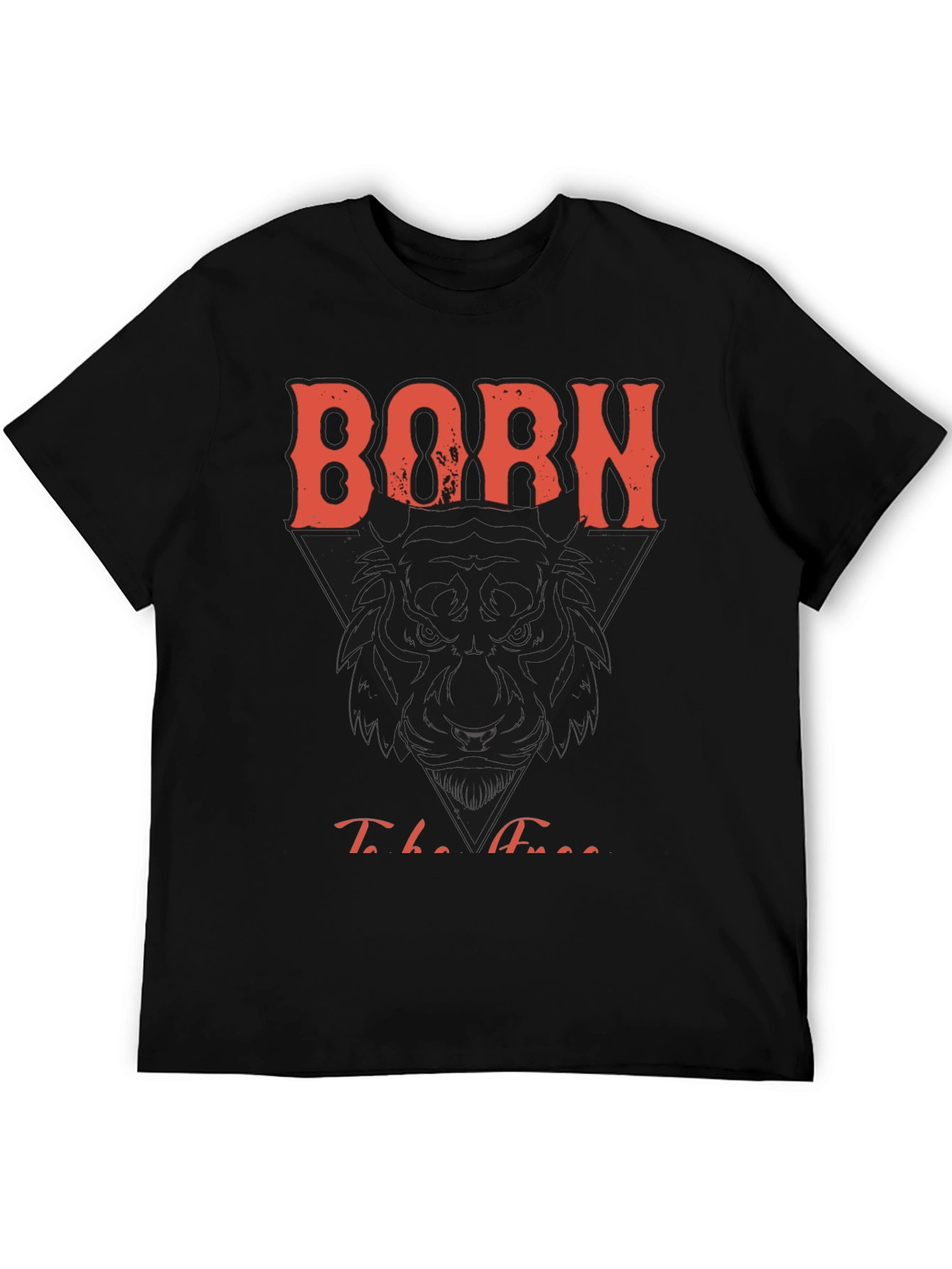 Born To Be Free Graphic Print Tee
