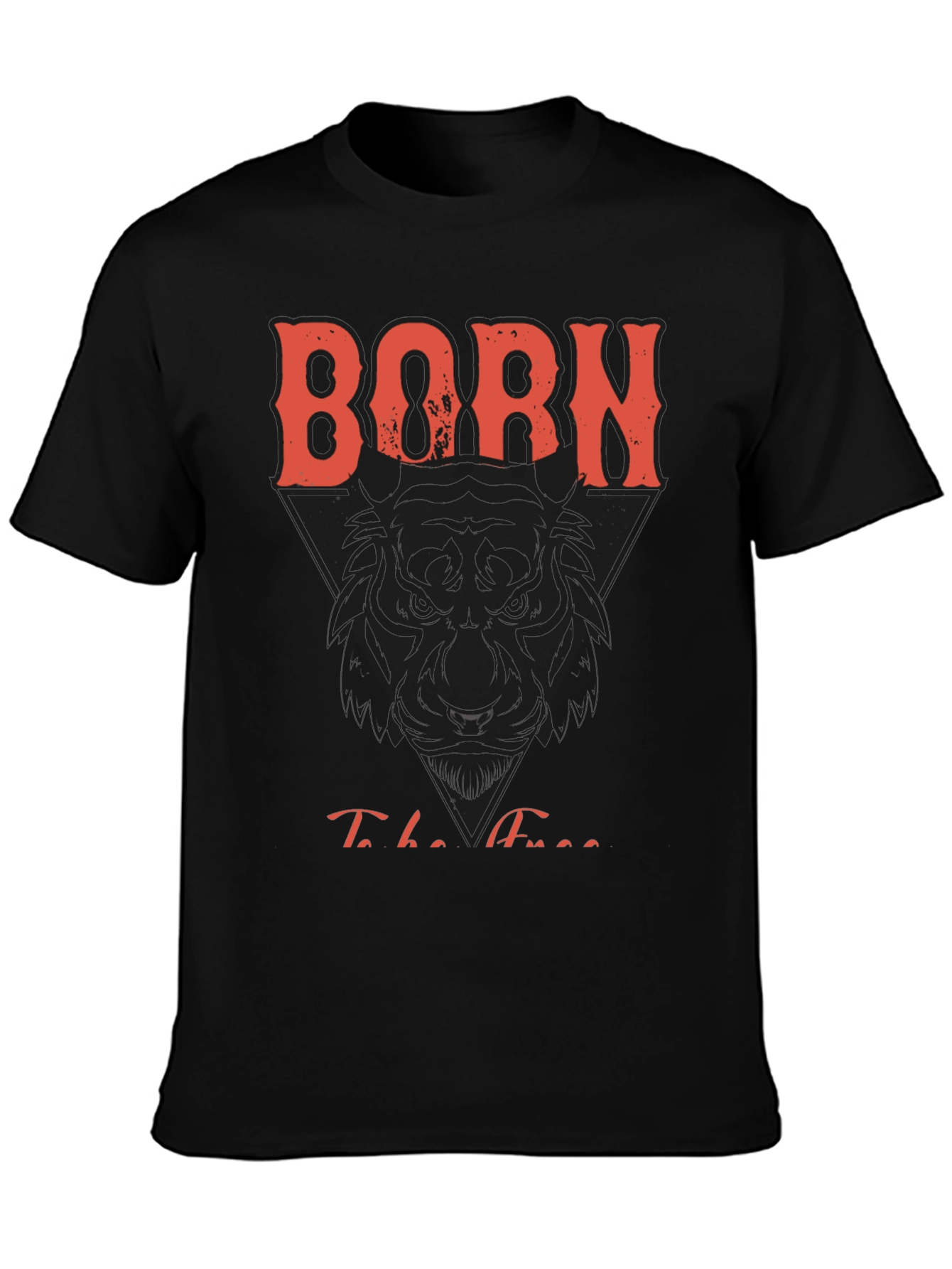 Born To Be Free Graphic Print Tee