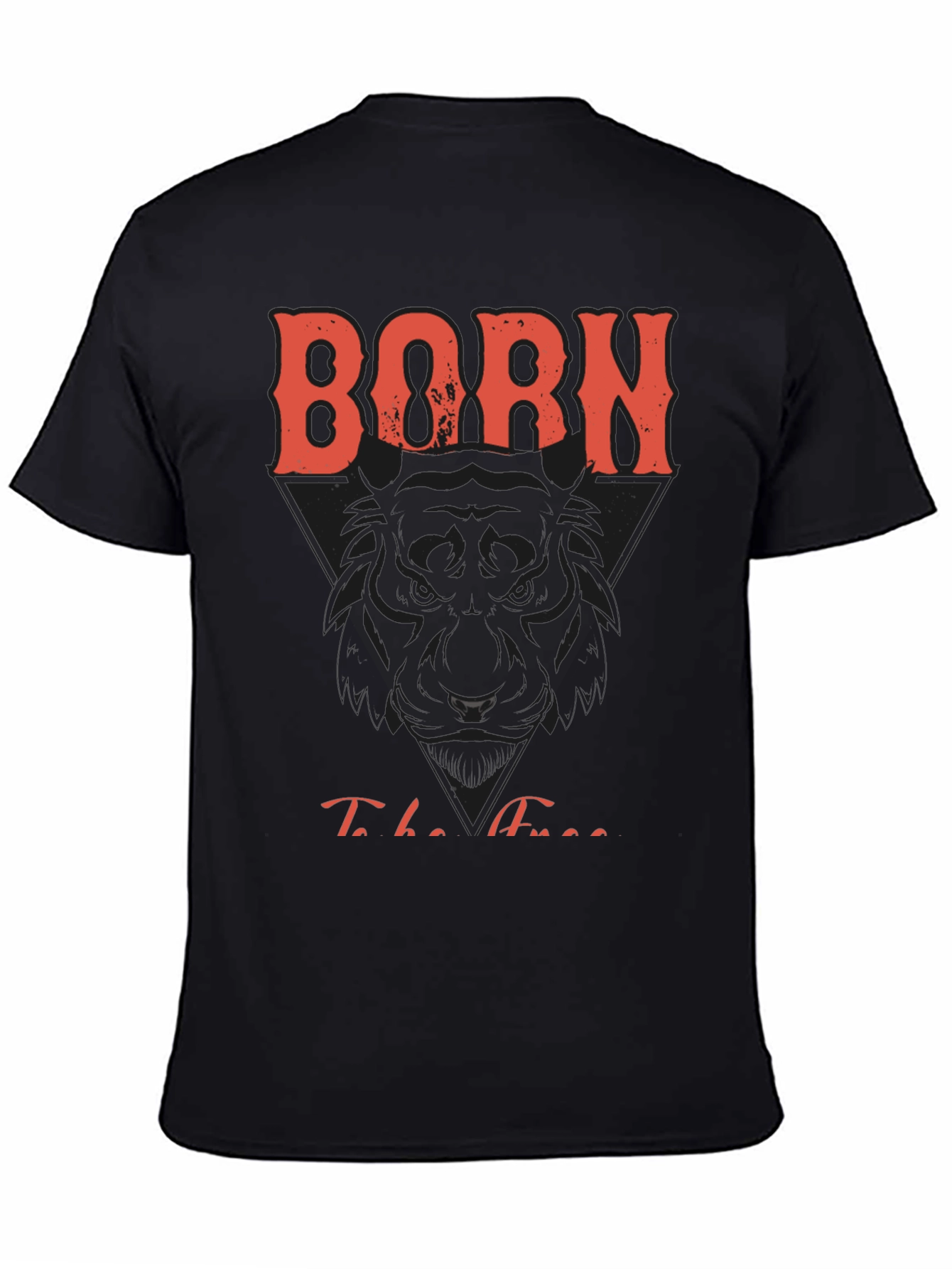 Born To Be Free Graphic Print Tee