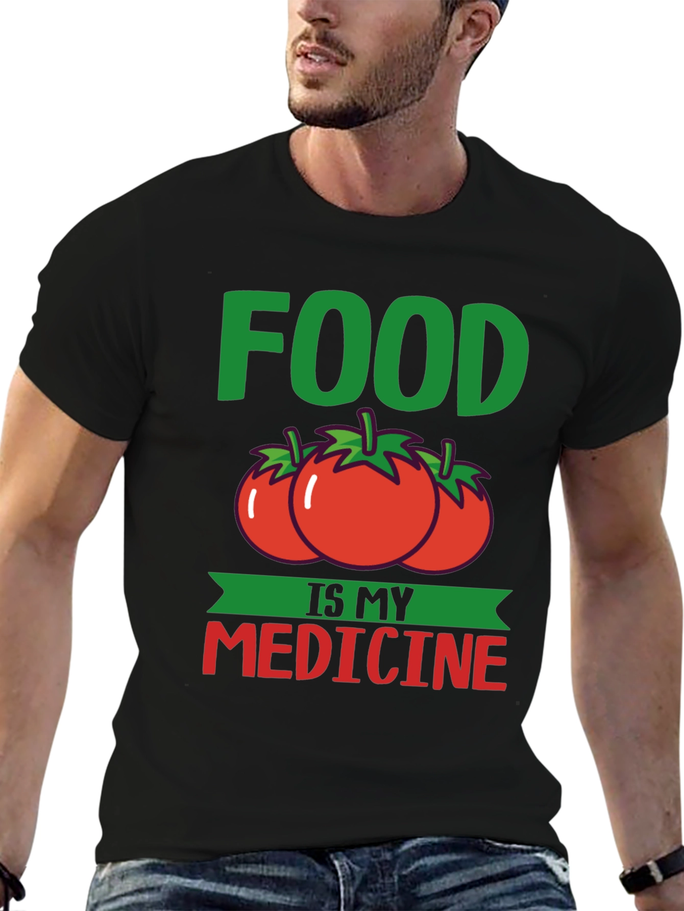Food Is My Medicine Graphic T-Shirt
