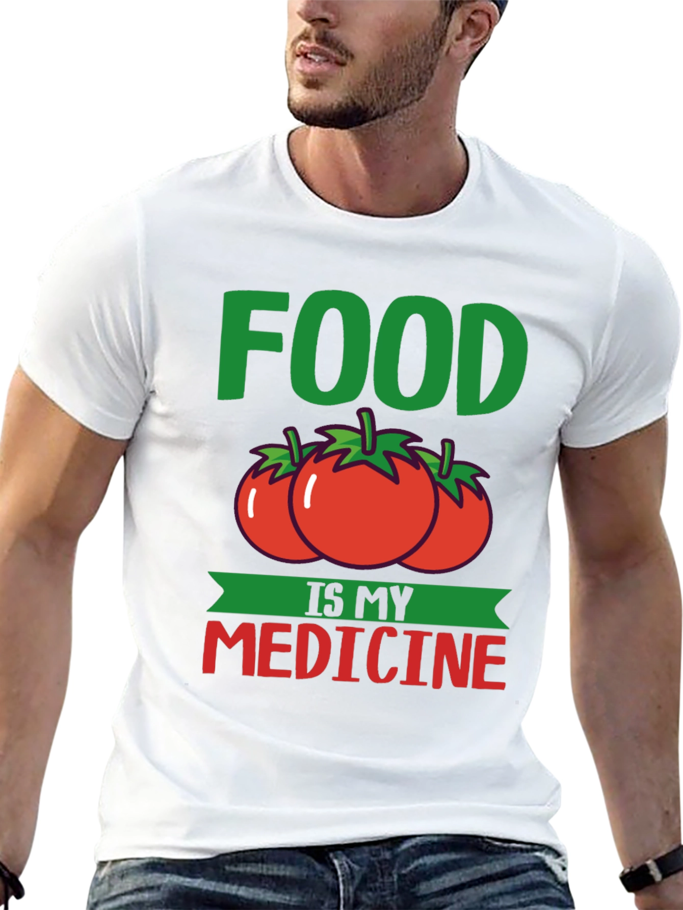 Food Is My Medicine Graphic T-Shirt