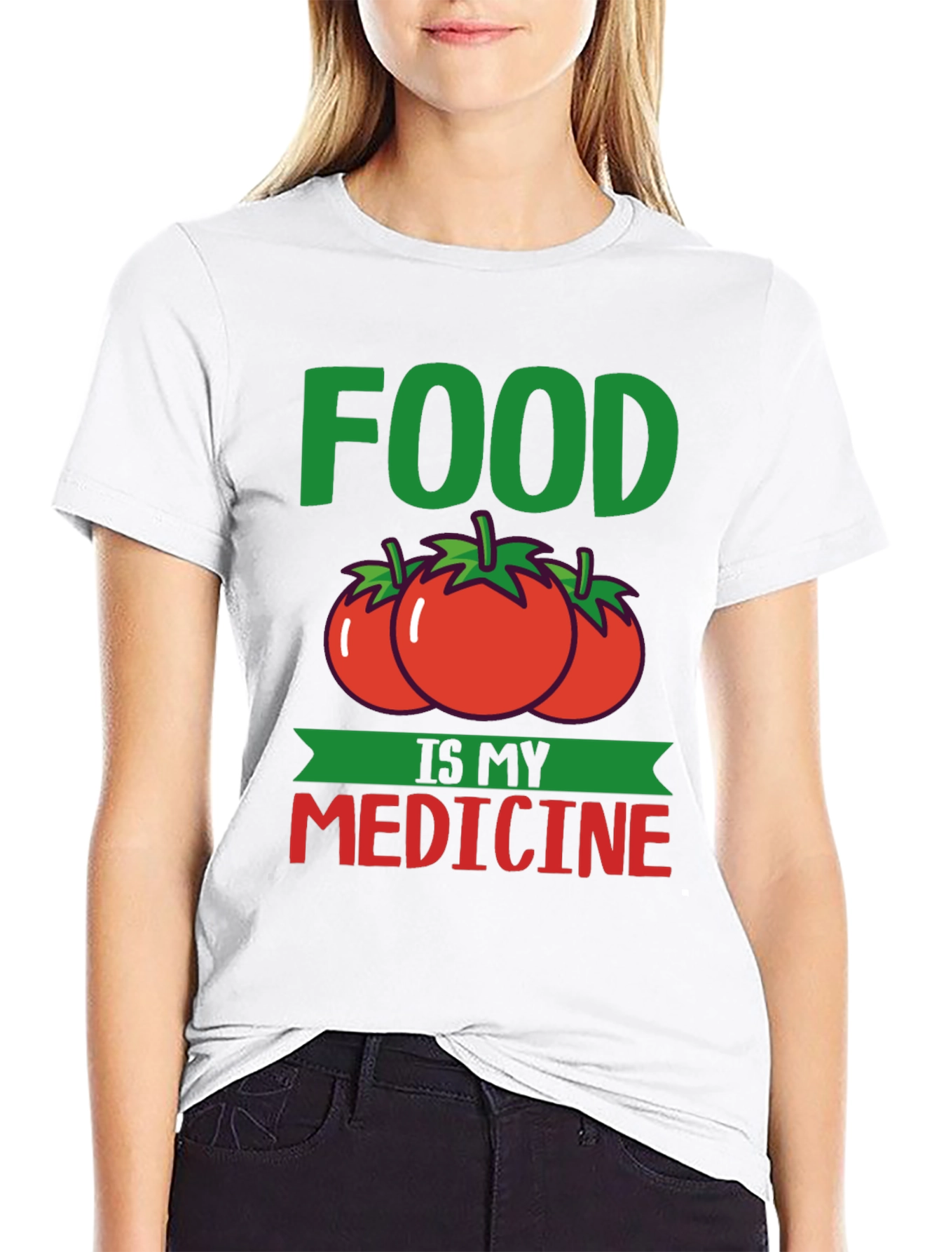 Food Is My Medicine Graphic T-Shirt
