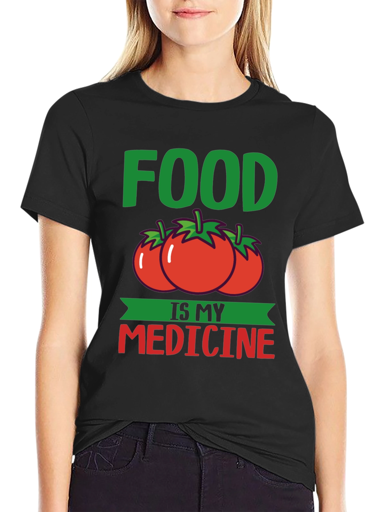 Food Is My Medicine Graphic T-Shirt