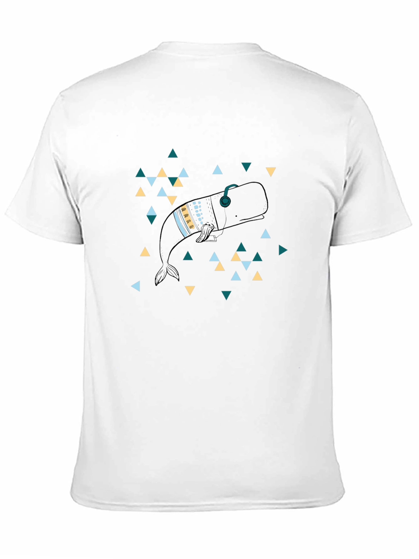 Whimsical Whale Graphic Tee - Cool Casual Comfort