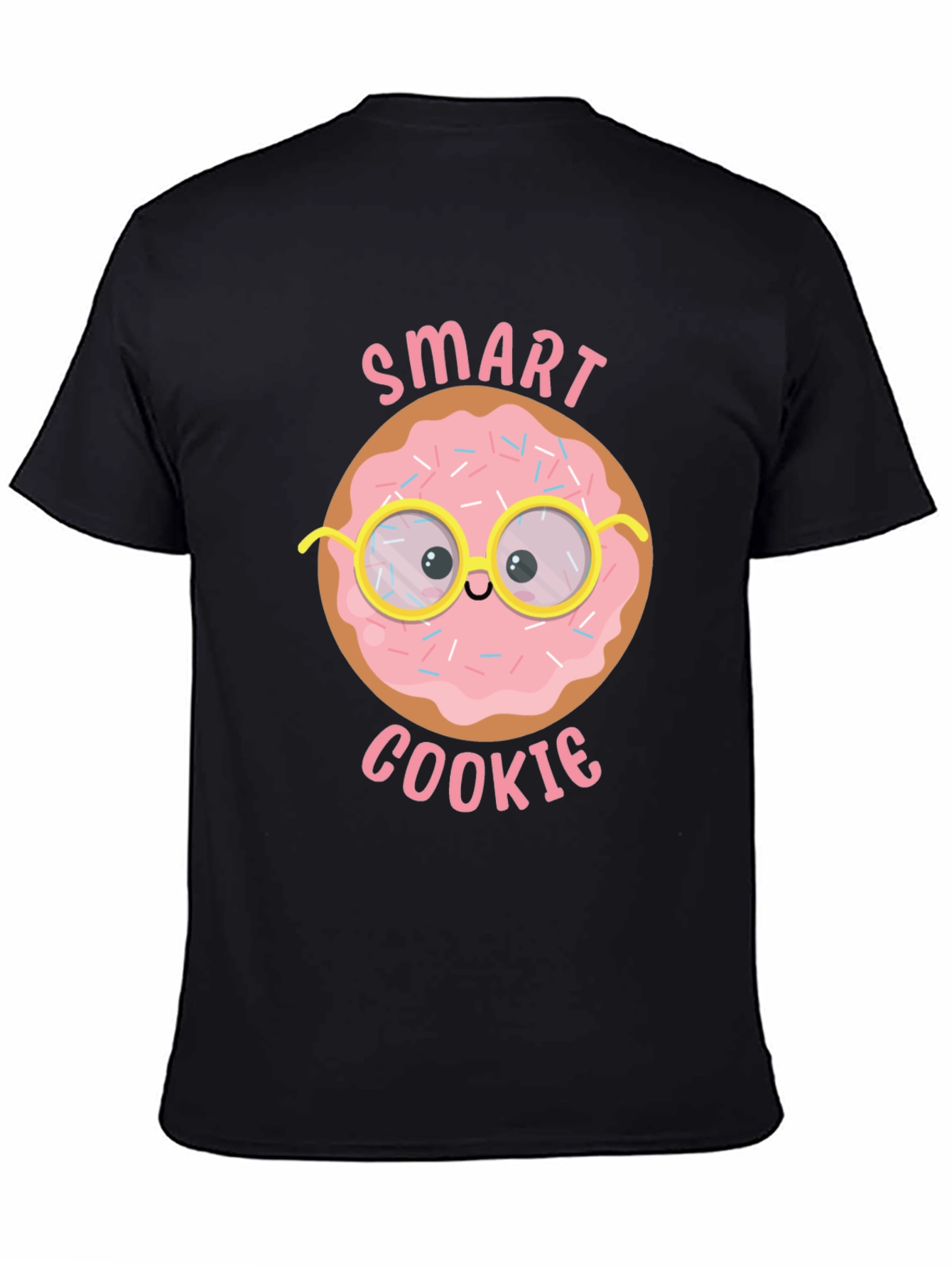 Smart Cookie Donut Graphic T-Shirt