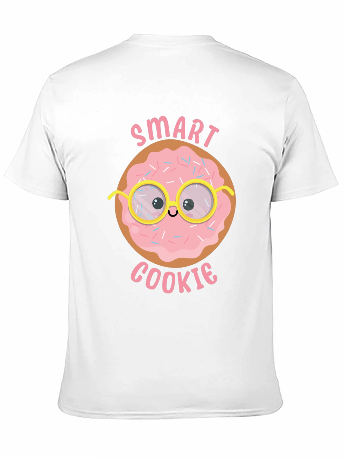 Smart Cookie Donut Graphic T-Shirt
