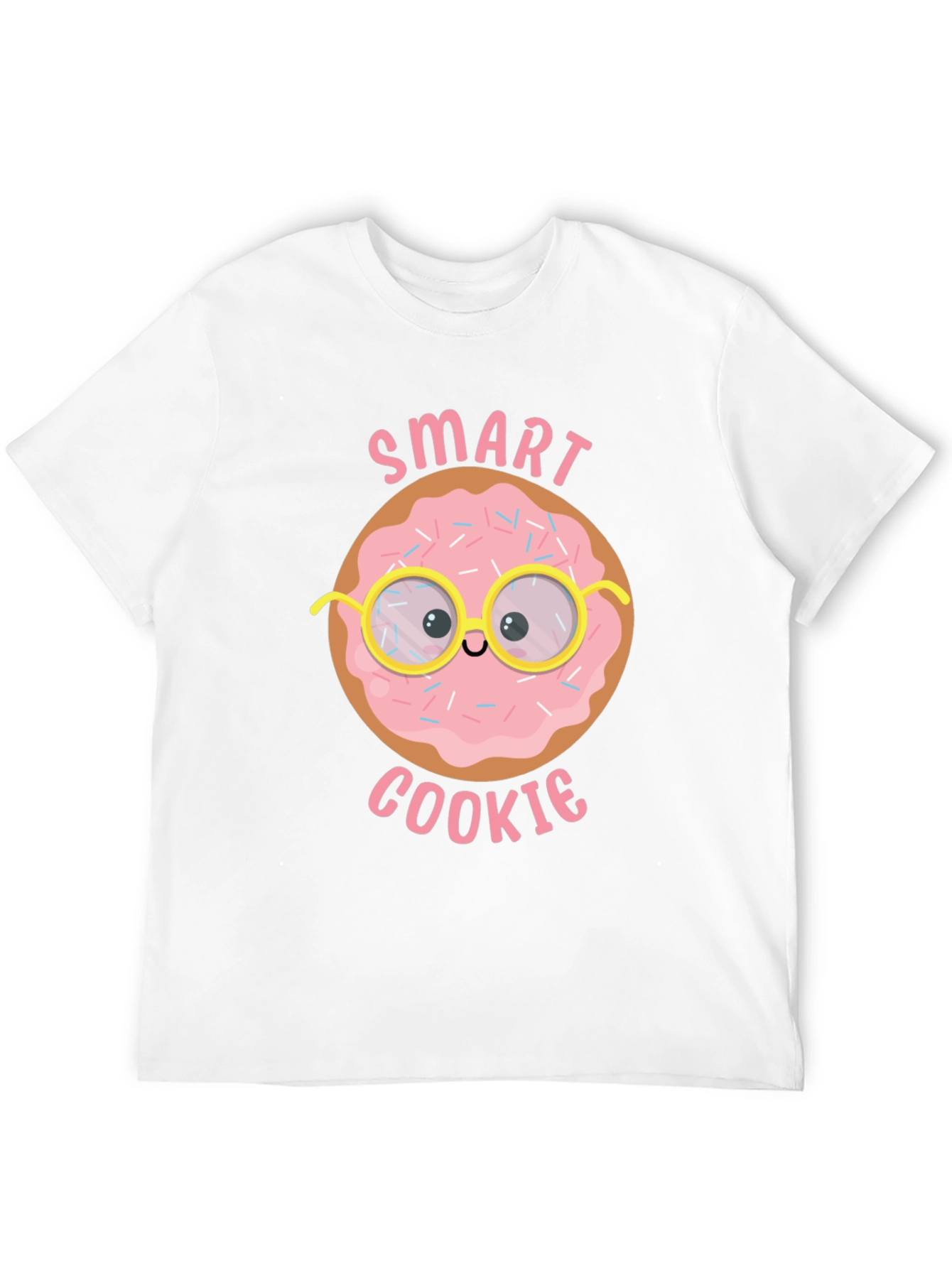 Smart Cookie Donut Graphic T-Shirt