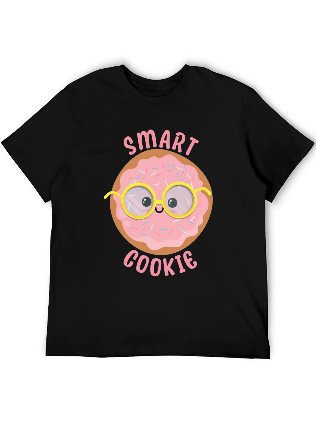 Smart Cookie Donut Graphic T-Shirt
