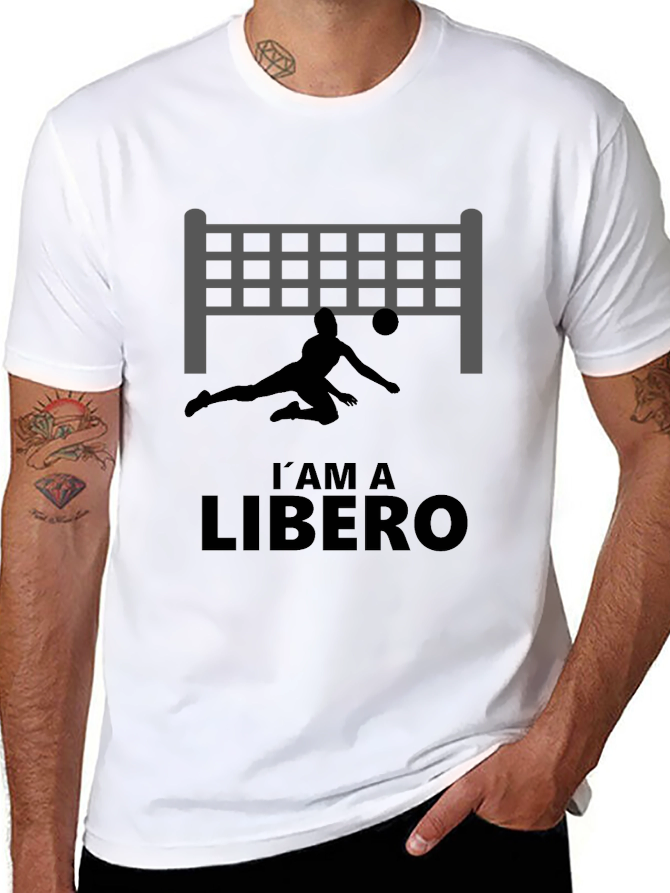 Volleyball Libero T-Shirt - Game Day Apparel