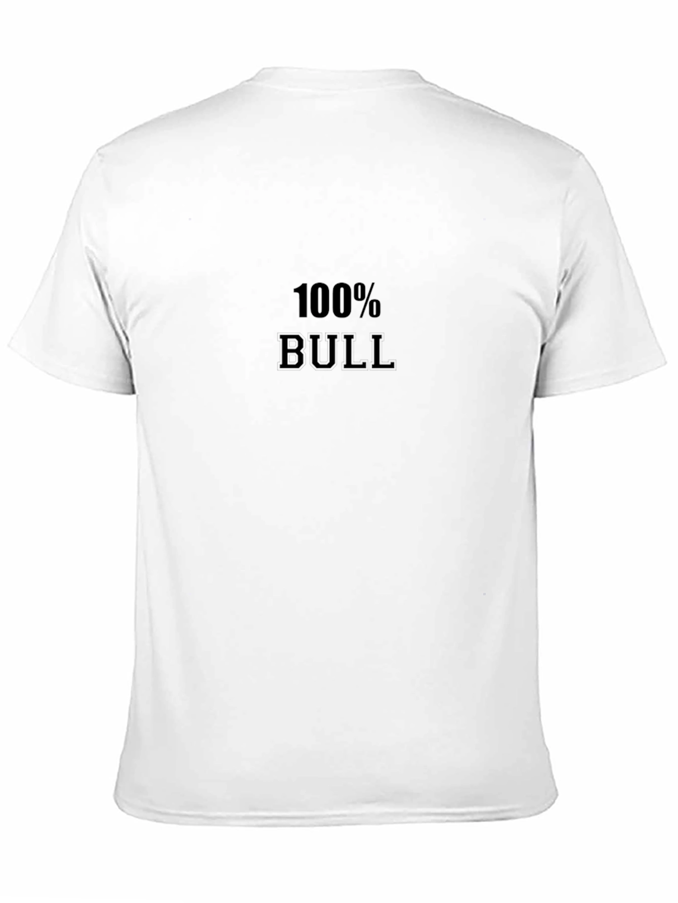 100% Bull Black Graphic Tee - Statement Shirt