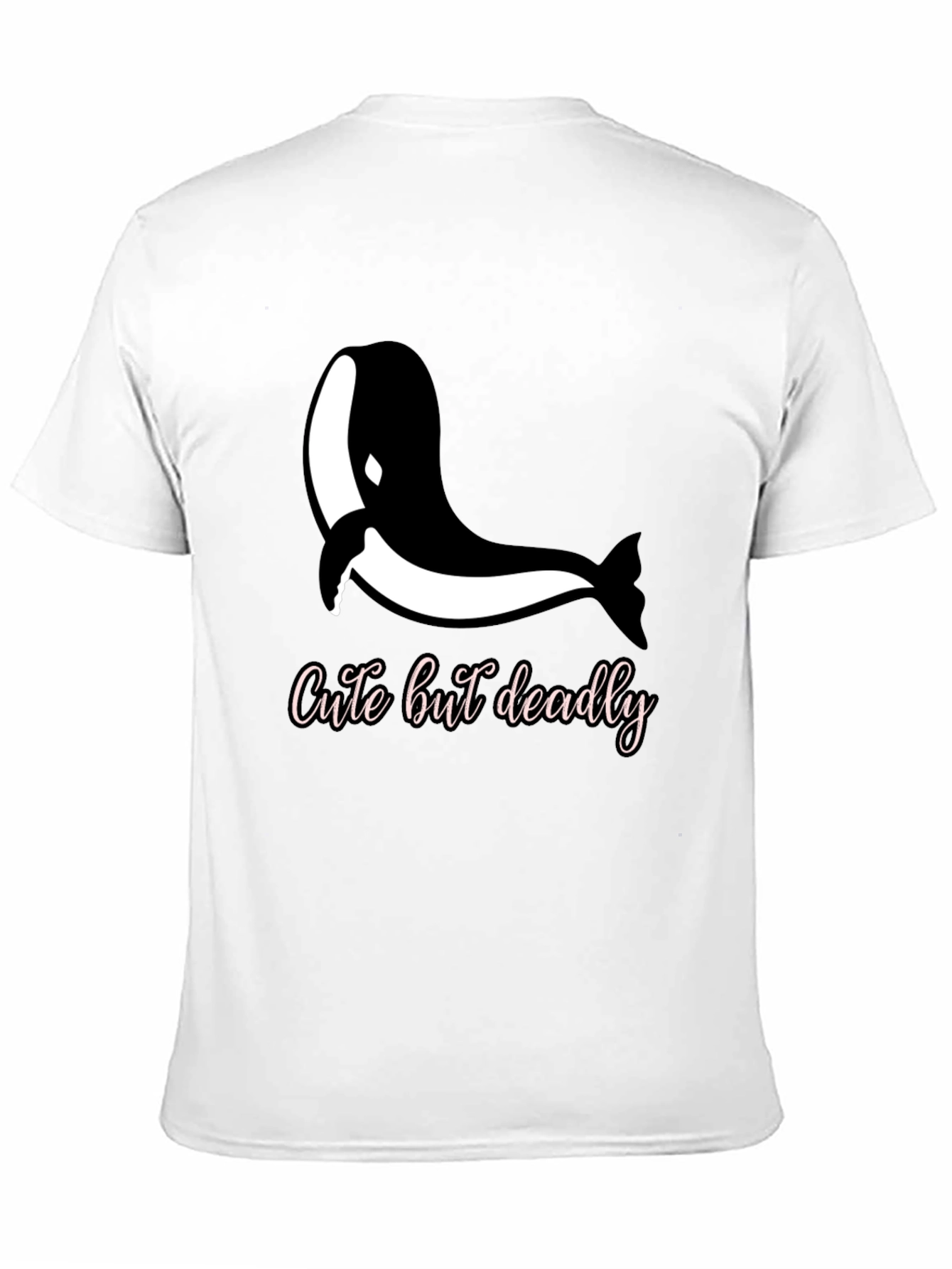 Cute but Deadly Orca Whale Graphic Tee