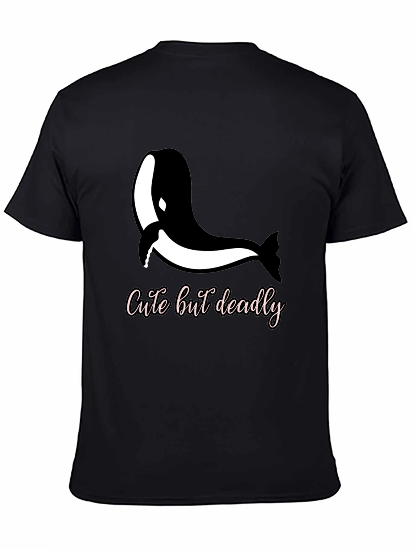 Cute but Deadly Orca Whale Graphic Tee