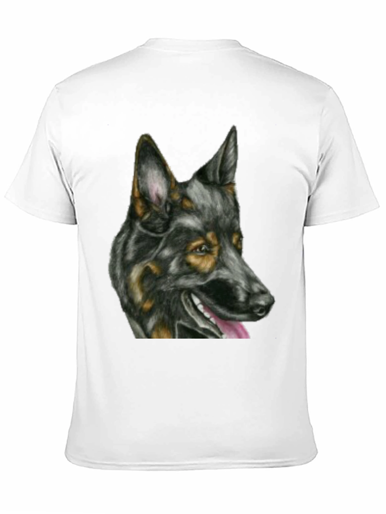 German Shepherd Dog Graphic Print Tee