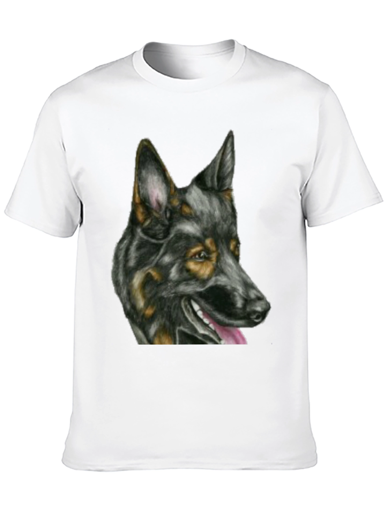 German Shepherd Dog Graphic Print Tee