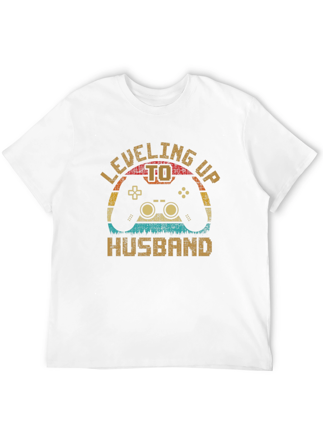 Leveling Up to Husband Graphic T-Shirt